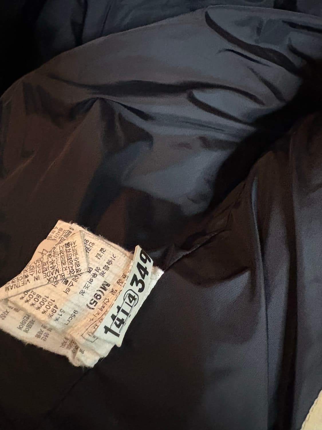 Jeep 퍼 패딩 조끼 M 블랙 상품이미지4