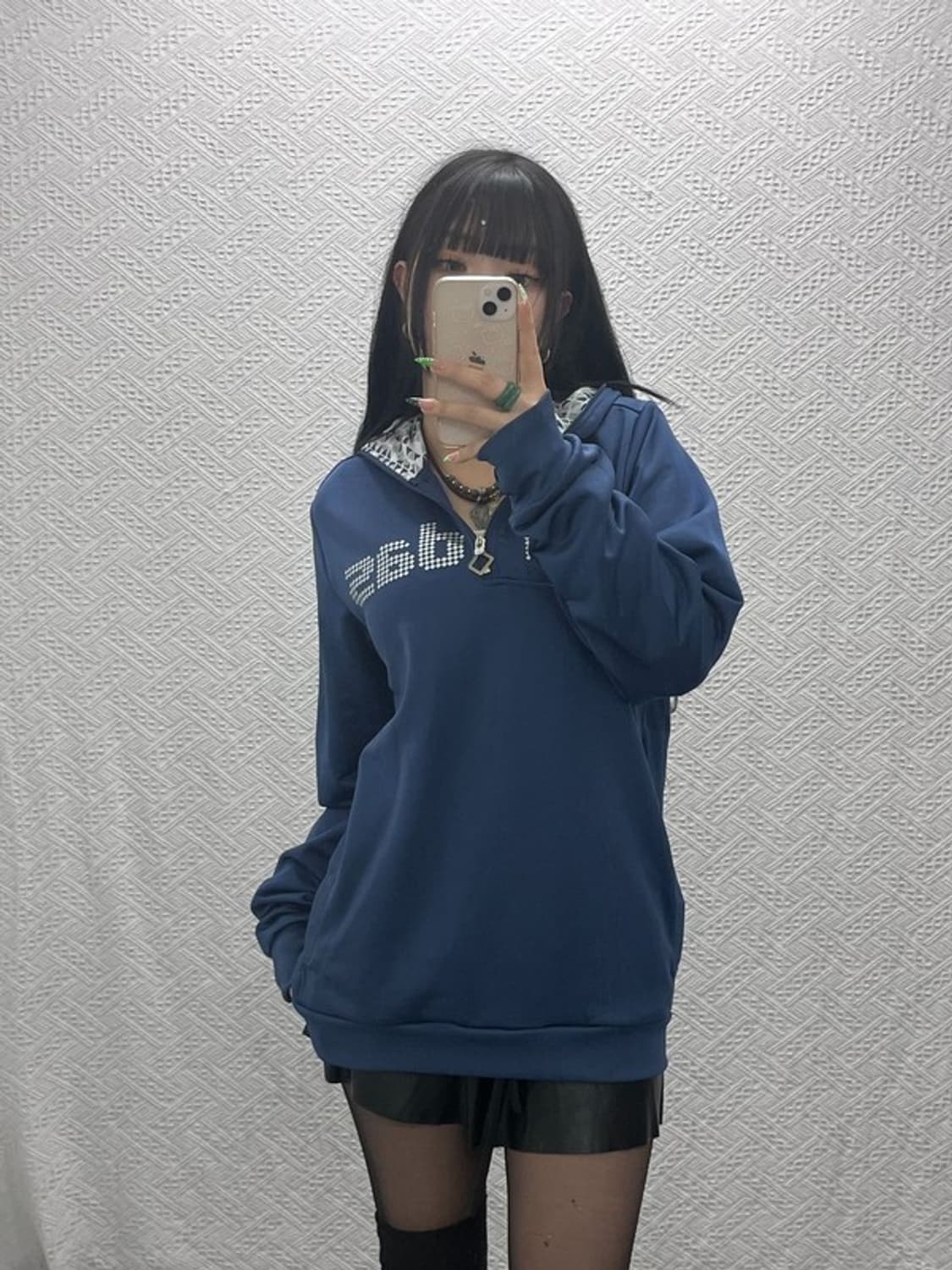 아디다스 올드스쿨 에스닉 패턴로고 반집업 져지 집업 L C09150 상품이미지1