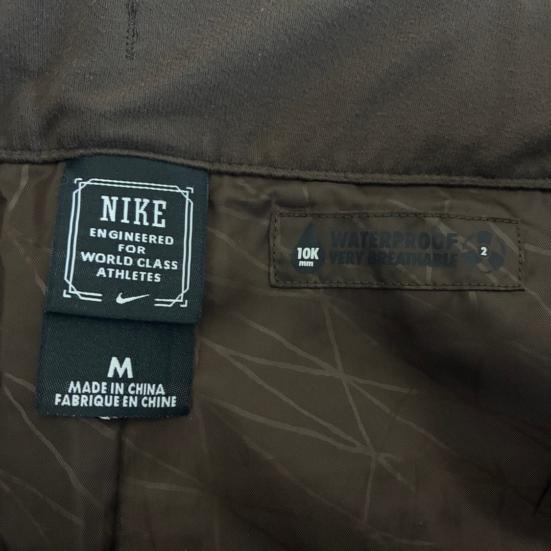 Nike 나이키 브라운 센터 스우시 우븐 스키 팬츠 상품이미지9