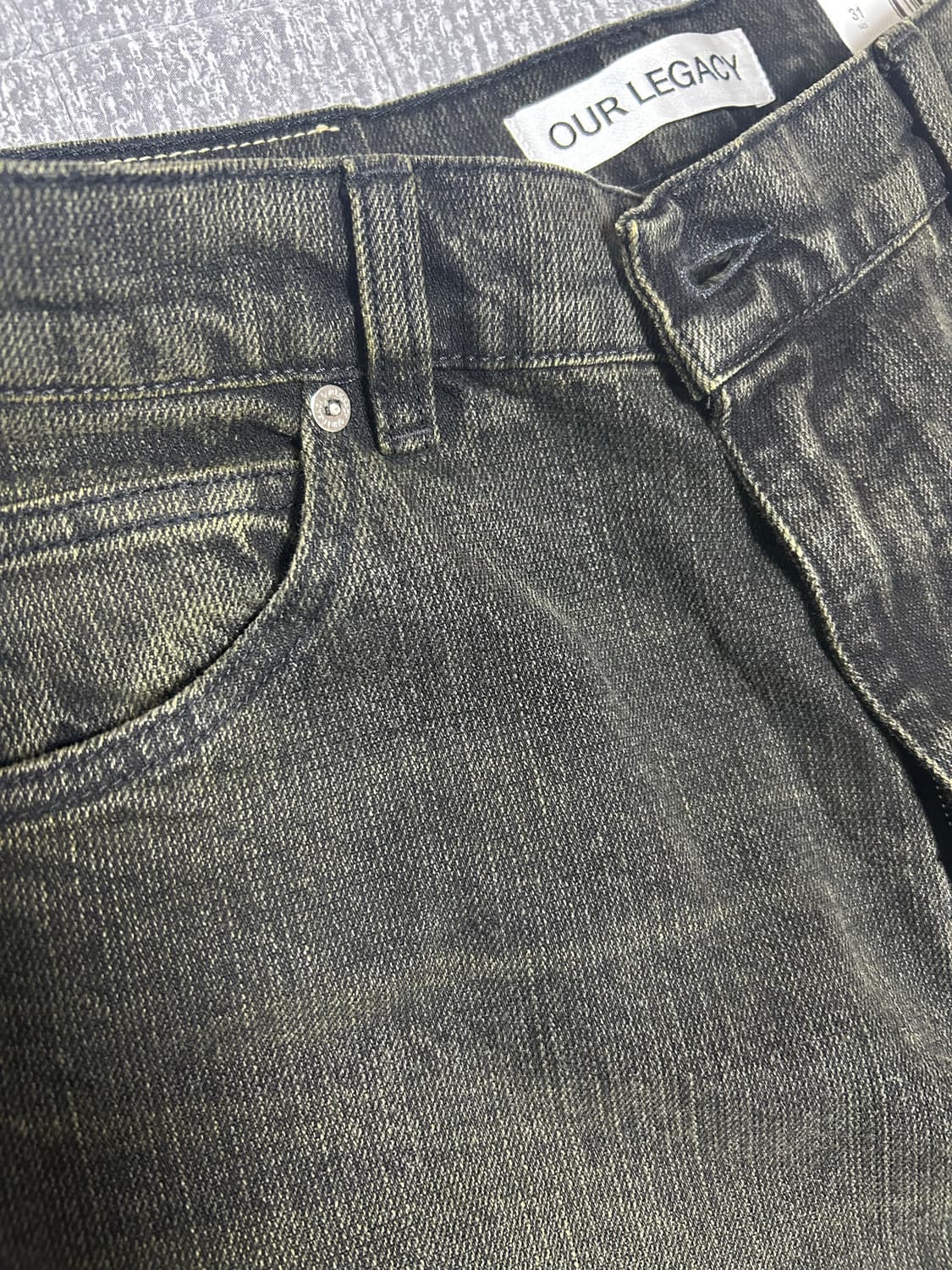 (새제품)25ss ourlegacy 아워레가시 바스트컷 blacksand 상품이미지7