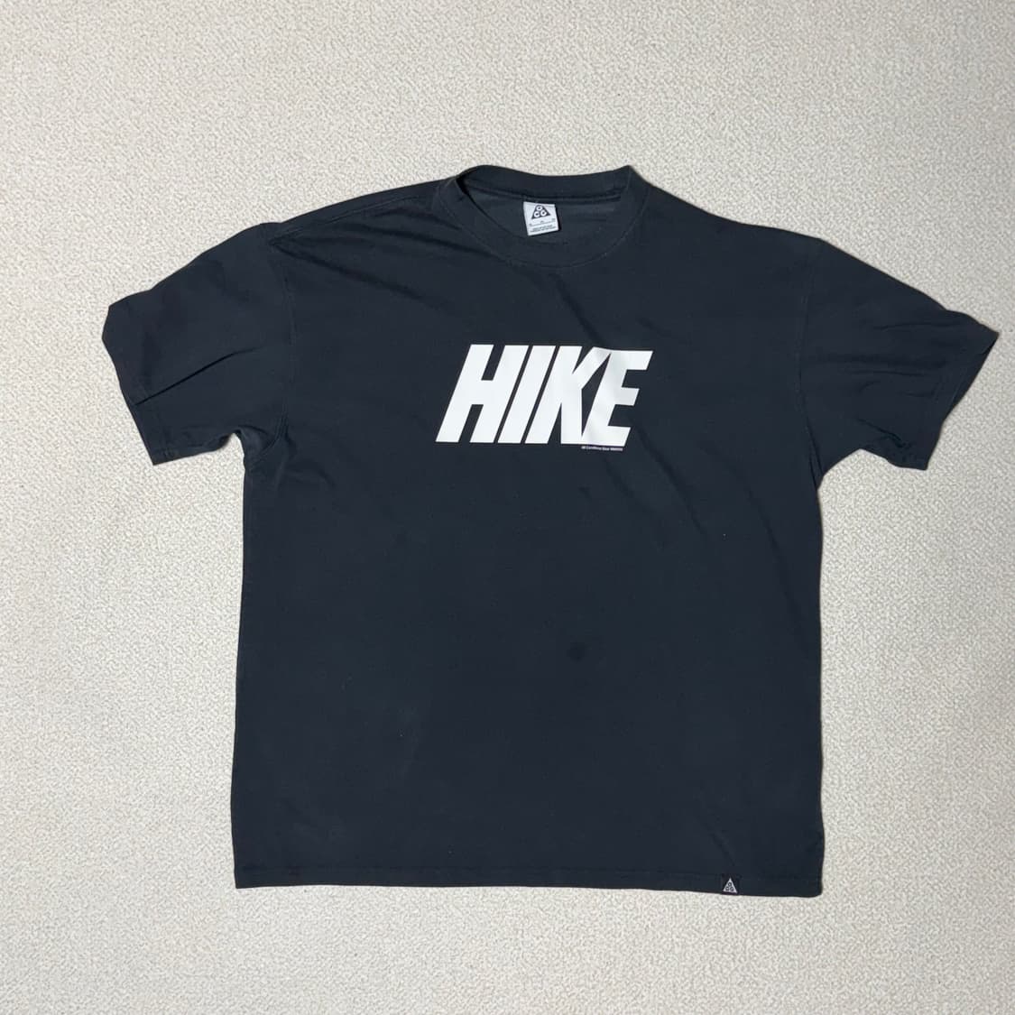 나이키 acg XL 하이크 티셔츠 블랙 상품이미지1