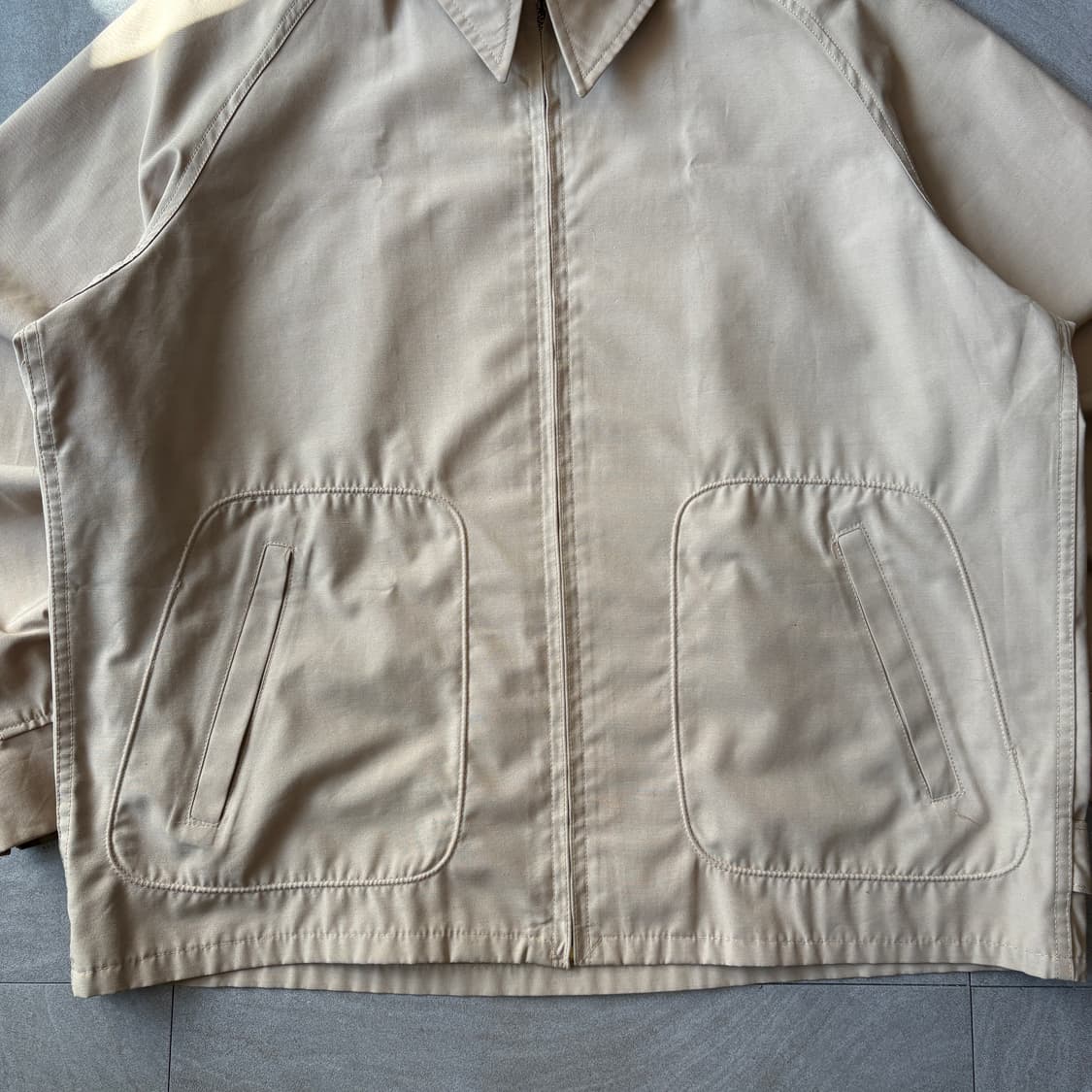 70년대 생산 맥그리거 드리즐러 베이지 자켓  상품이미지2