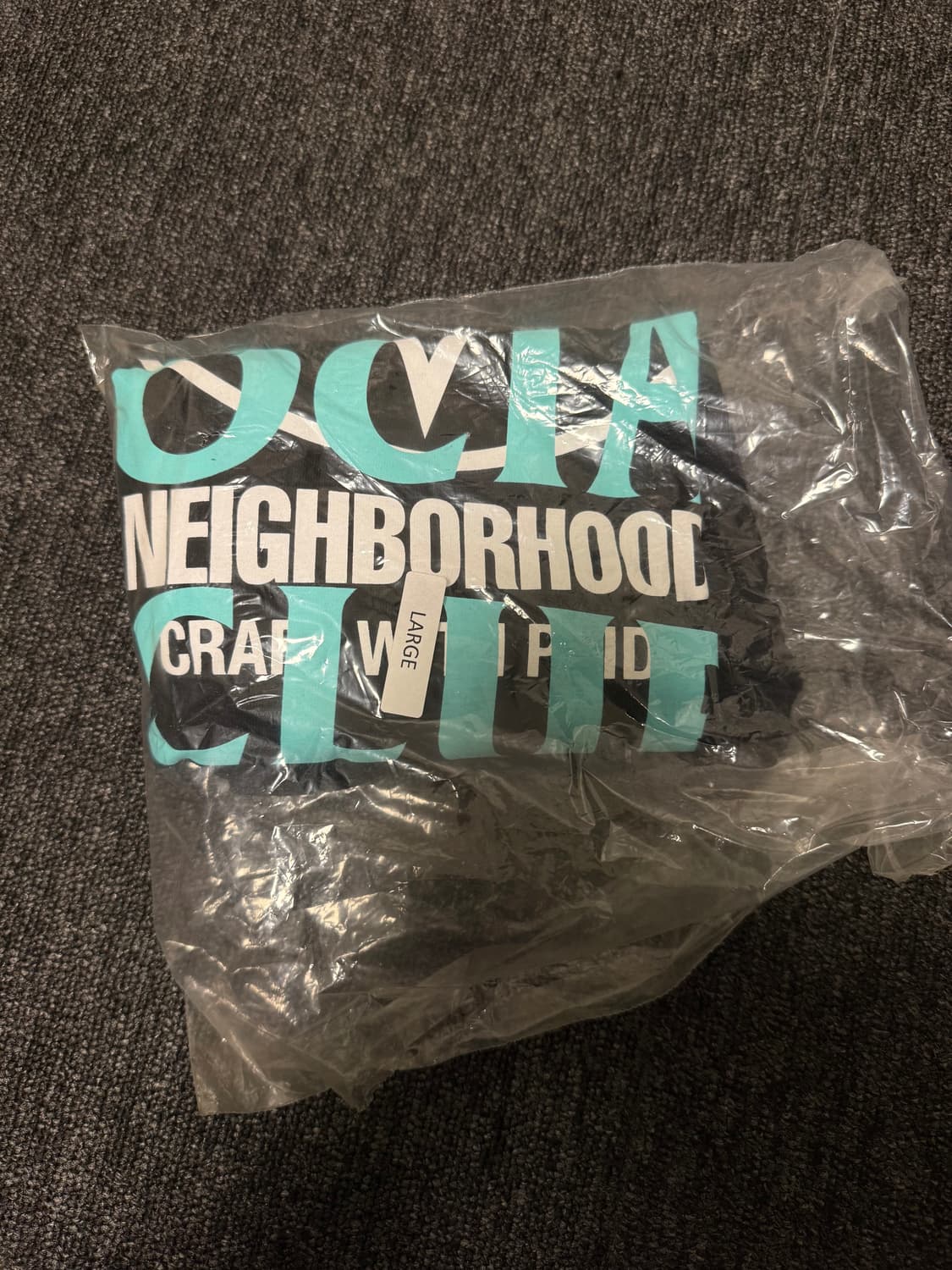 [L] 안티 소셜 소셜 클럽 x 네이버후드 필스 퓨리 티셔츠 블랙 상품이미지4