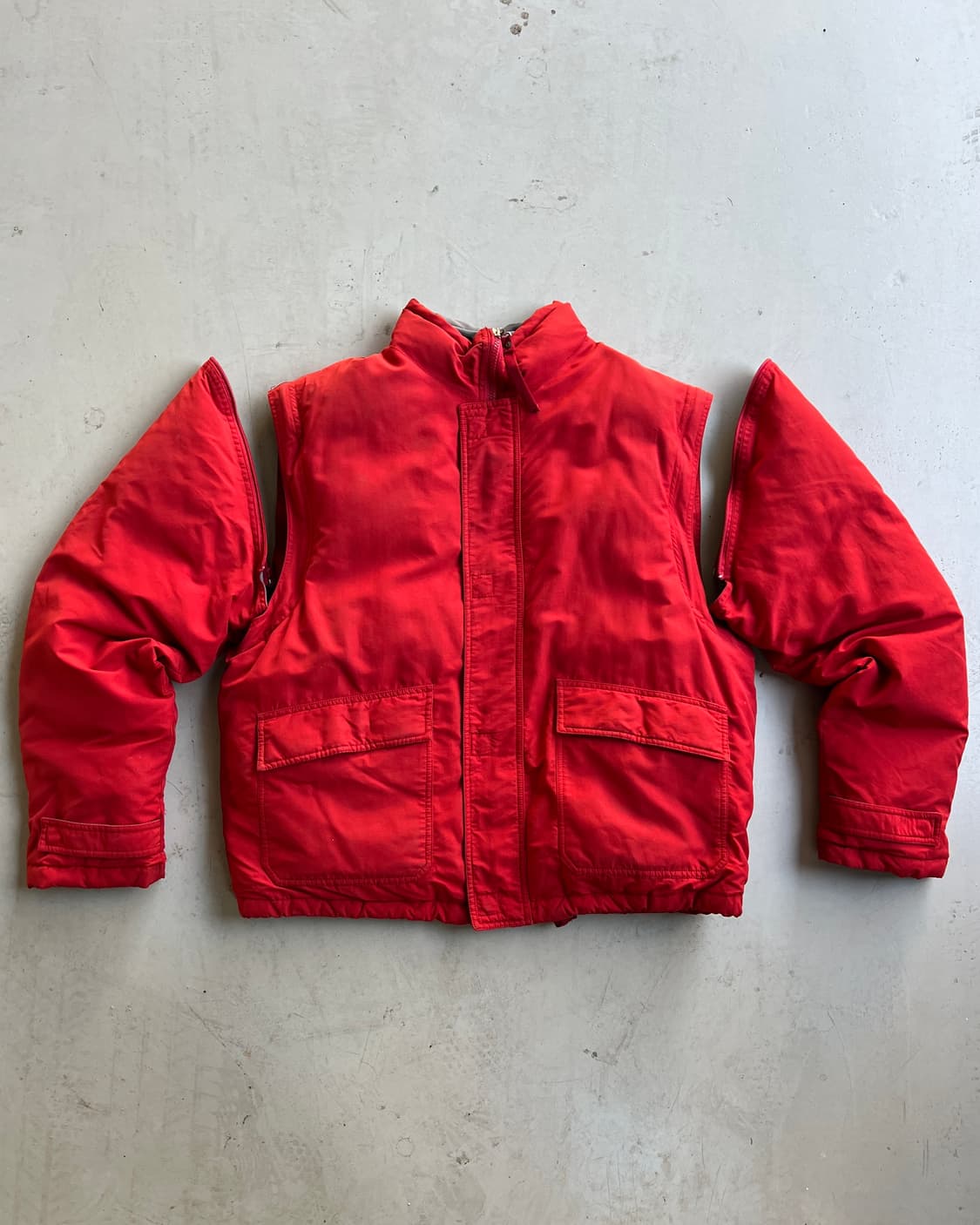 [XL] 90s 아르마니 진스 모듈러 패딩 자켓 상품이미지1