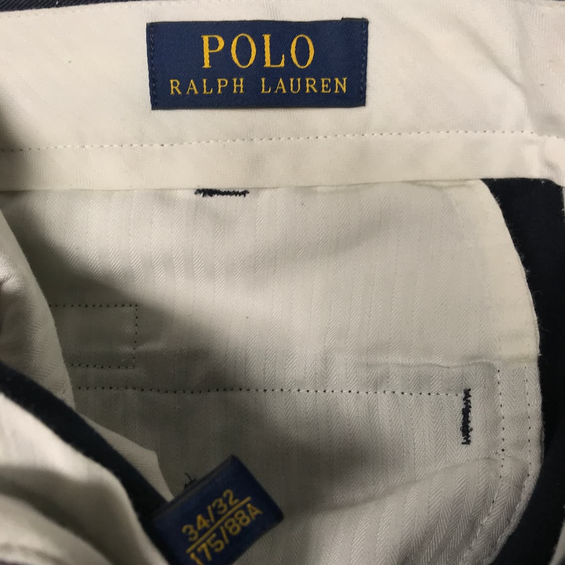 폴로 랄프로렌 네이비 치노 팬츠 34/32 상품이미지6