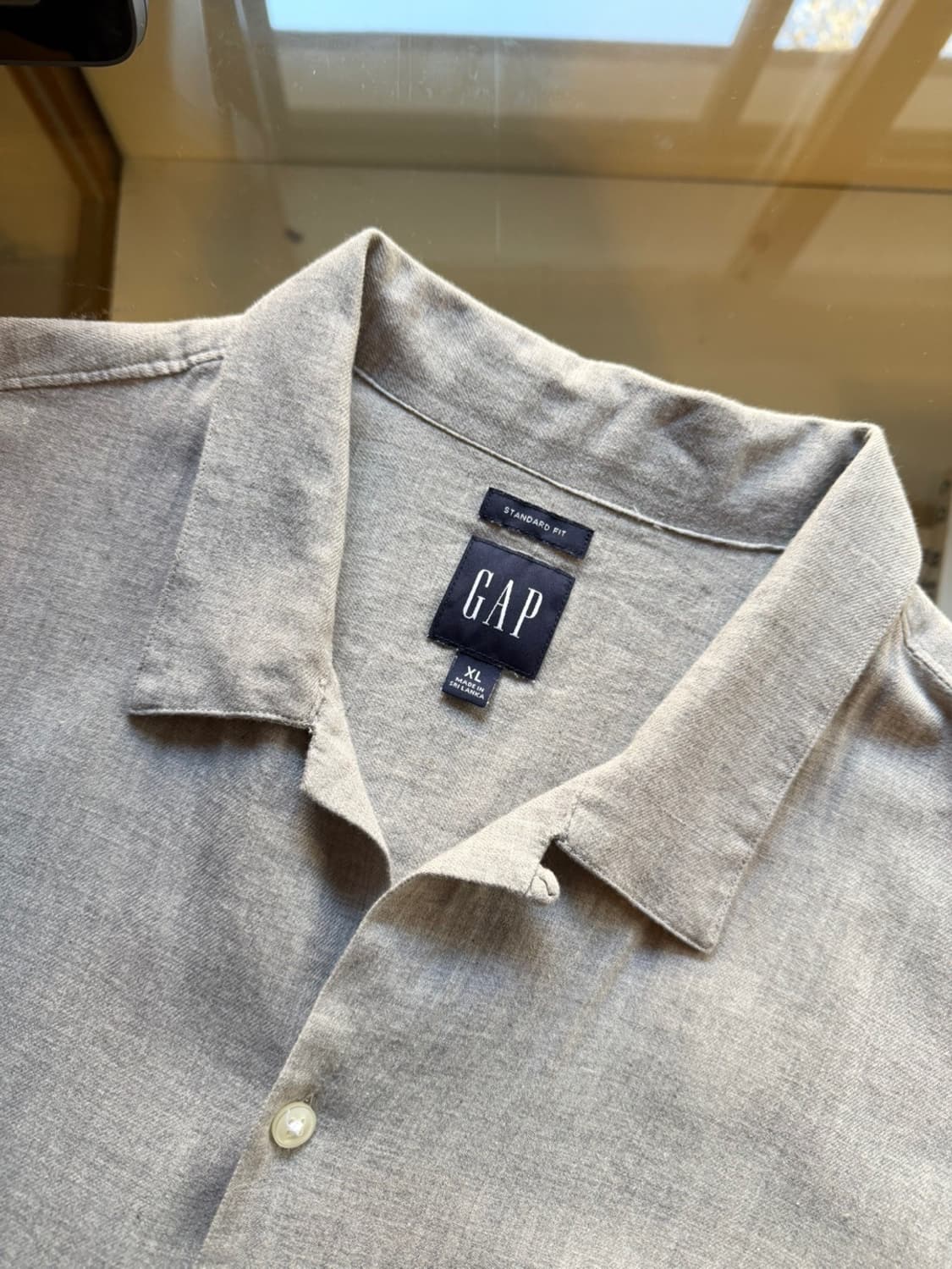 GAP 갭 오픈칼라넥 셔츠 100~105 상품이미지8
