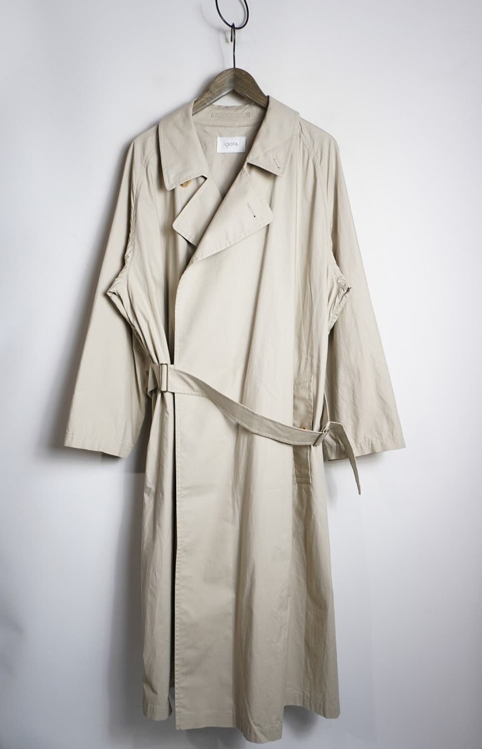 시오타 수빈코튼 타입라이터 타이로켄 코트 상품이미지2