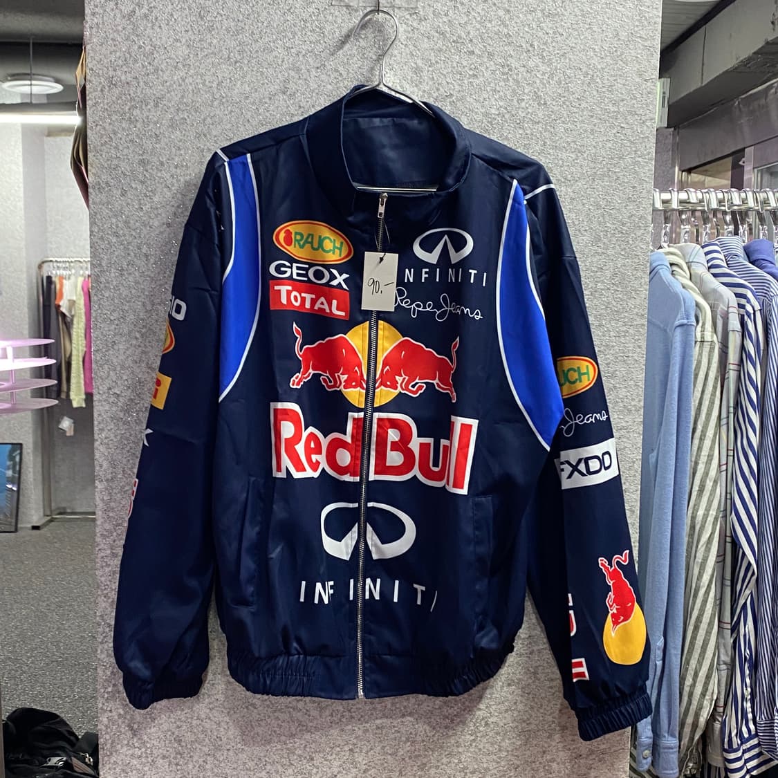레드불 빈티지 레이싱 바람막이 B4370 상품이미지2