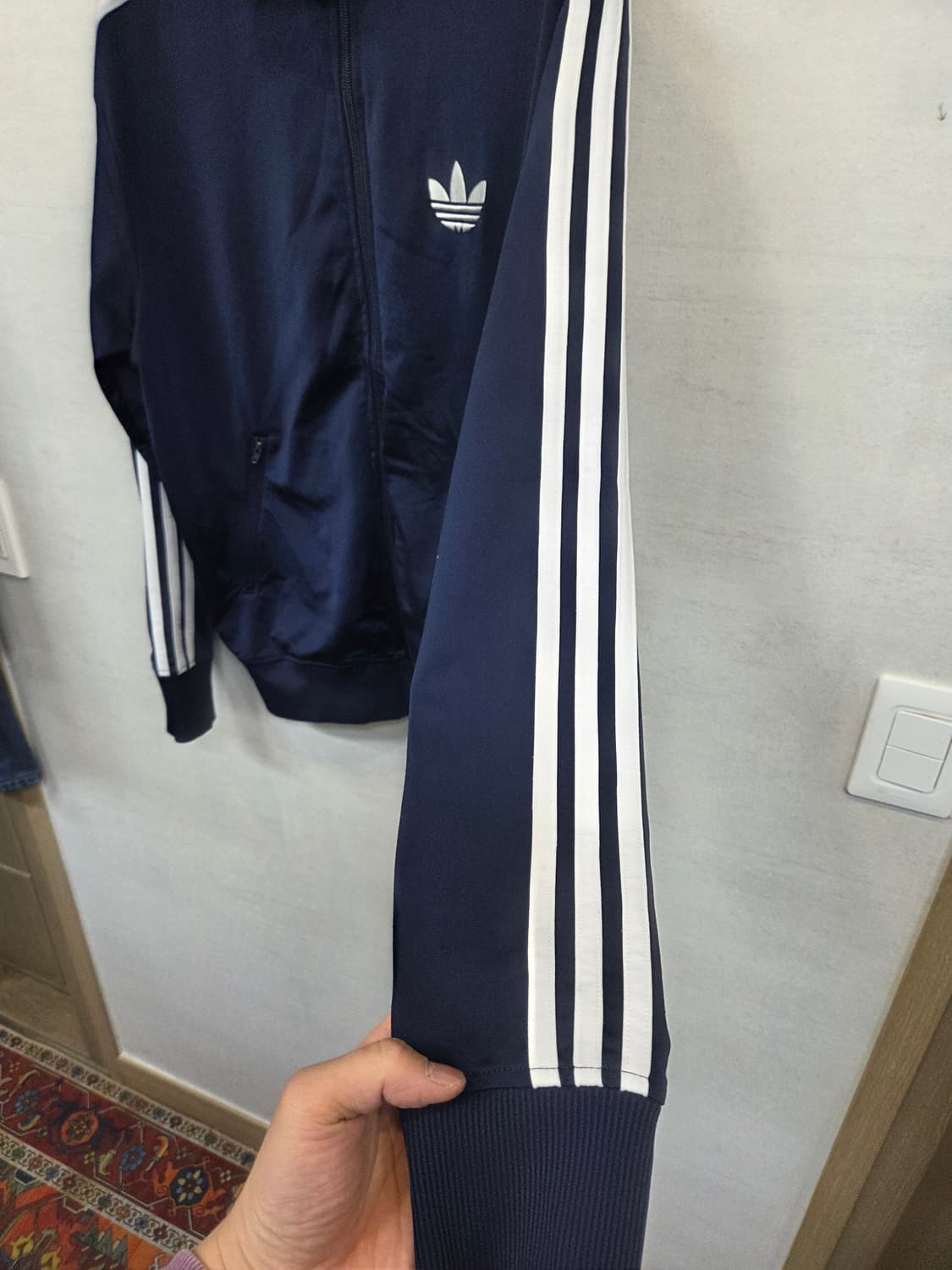 아디다스 파이어버드 트랙탑 져지 네이비 100 상품이미지6