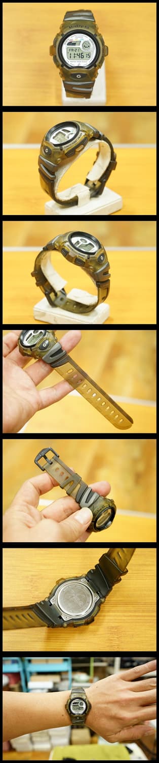 90s 카시오 베이비G bgx-151 g-lide 맨인스모크 디지털 시계 상품이미지2