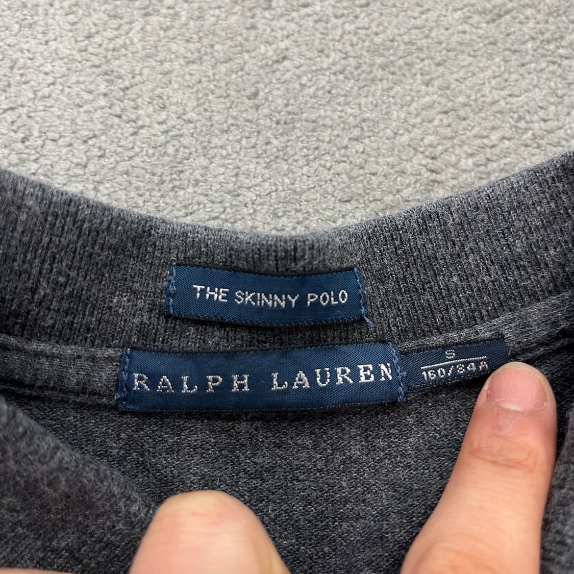 S 폴로 랄프로렌 스키니핏 폴로 반팔셔츠 상품이미지3