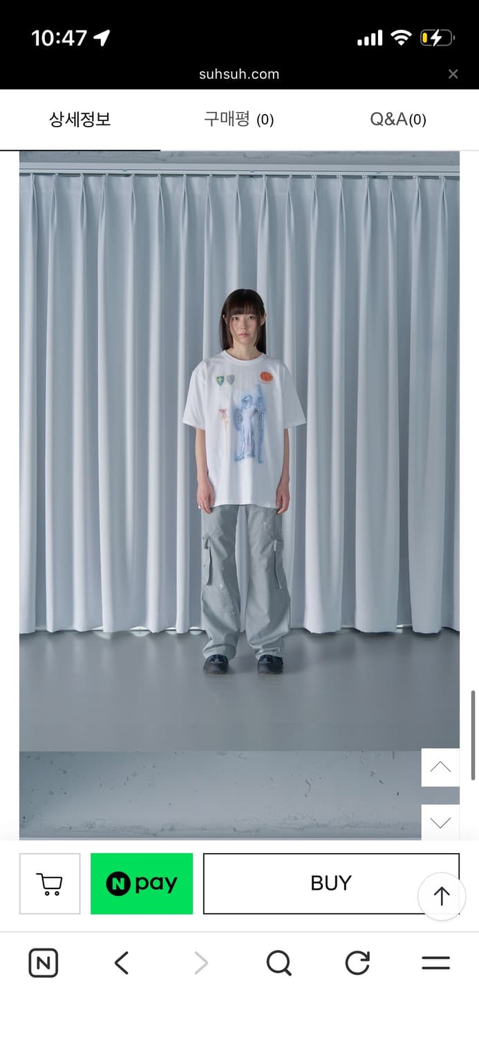 suhsuh 카고 바지 카키 size2  상품이미지1