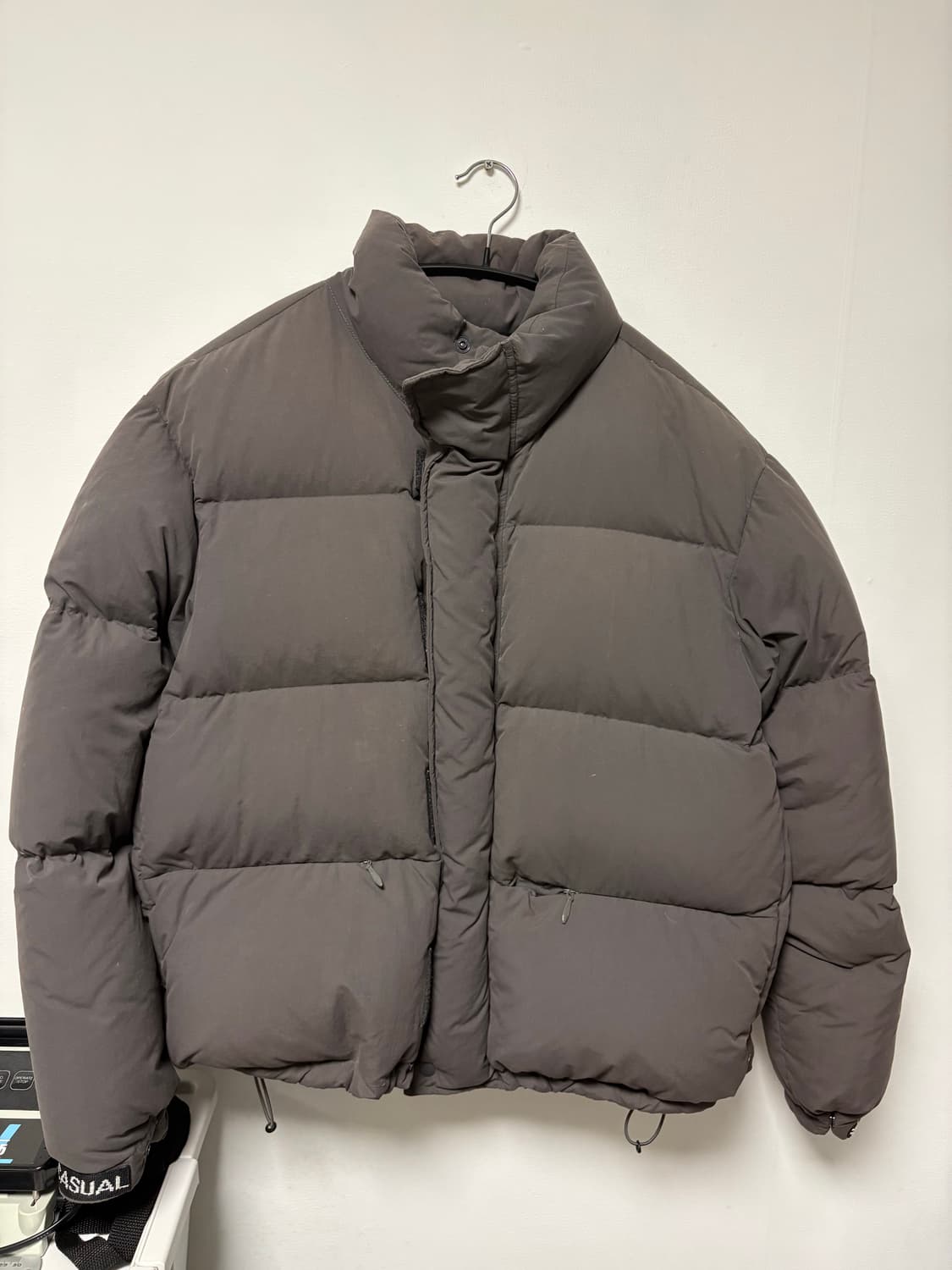 헤리티지플로스 다운파카 패딩 그레이 S 상품이미지2