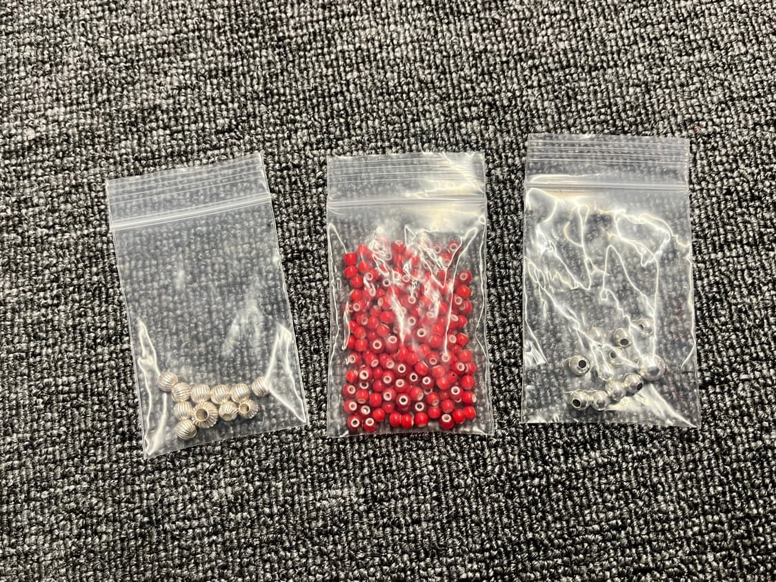 레드비즈 / 타디킹 실버비즈  상품이미지1