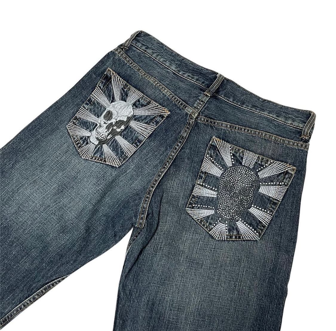 Skull half pants 상품이미지5