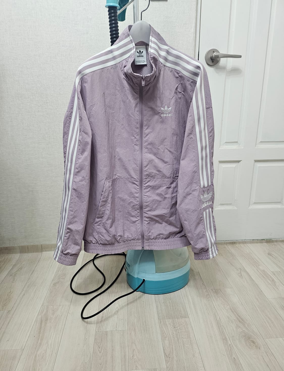 (95~100)M☆초대장급☆아디다스파이어버드락업 [연보라] 트랙탑바람막이 상품이미지1