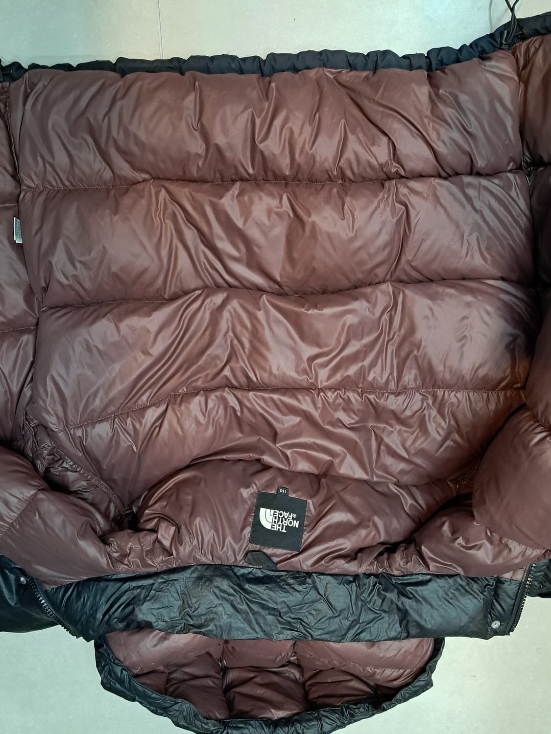 노스페이스 패딩 110 블랙 상품이미지3