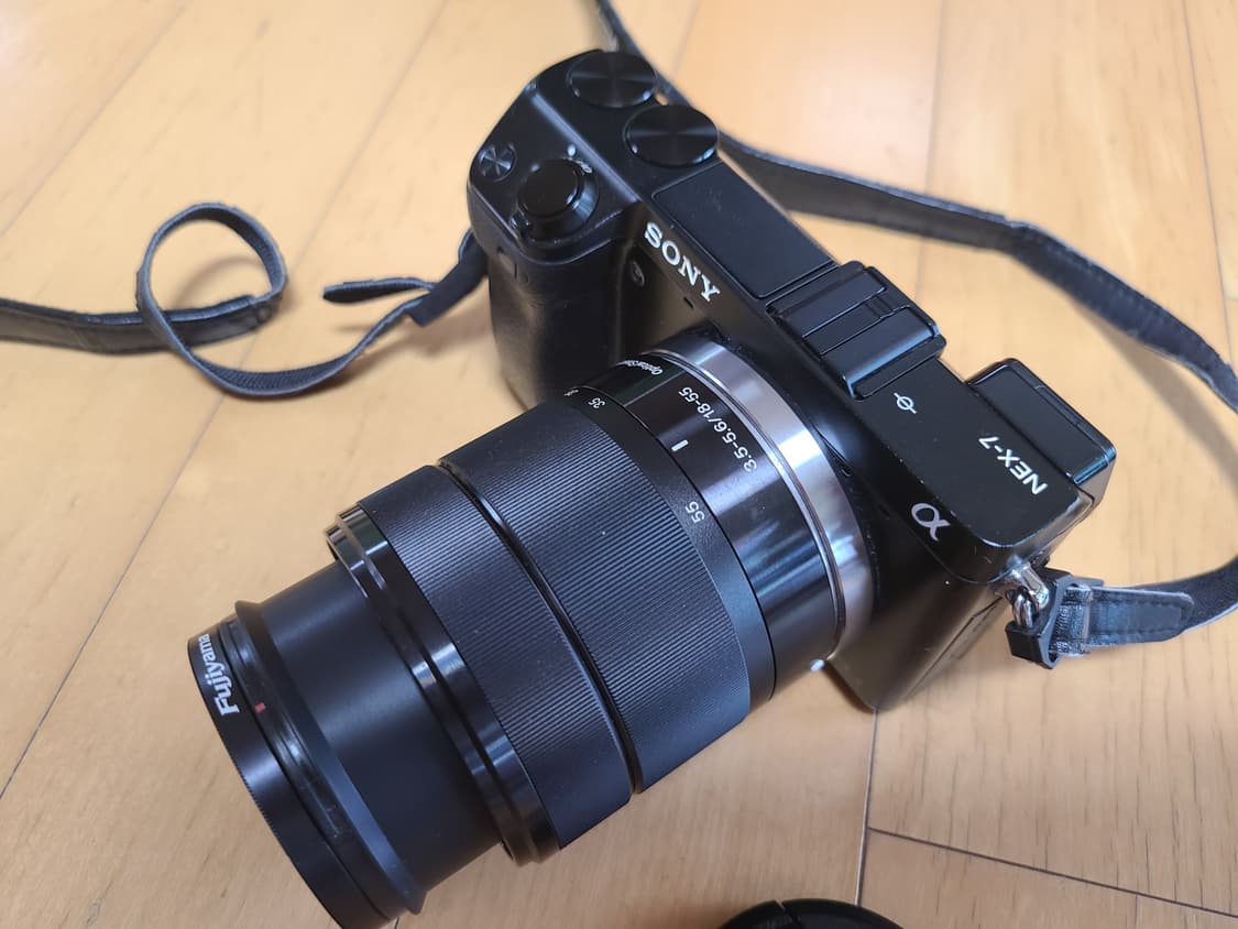 소니 NEX-7 + sel1855 렌즈 (가방 등 포함) 상품이미지8