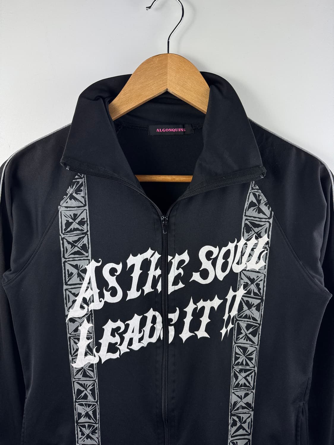 JPN Y2K 락펑크 스터드 트랙탑져지1717 상품이미지3