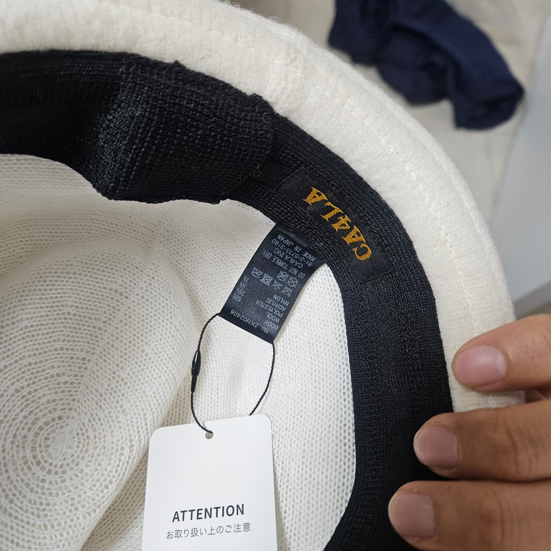 Ca4la 울 페도라 새상품 상품이미지2