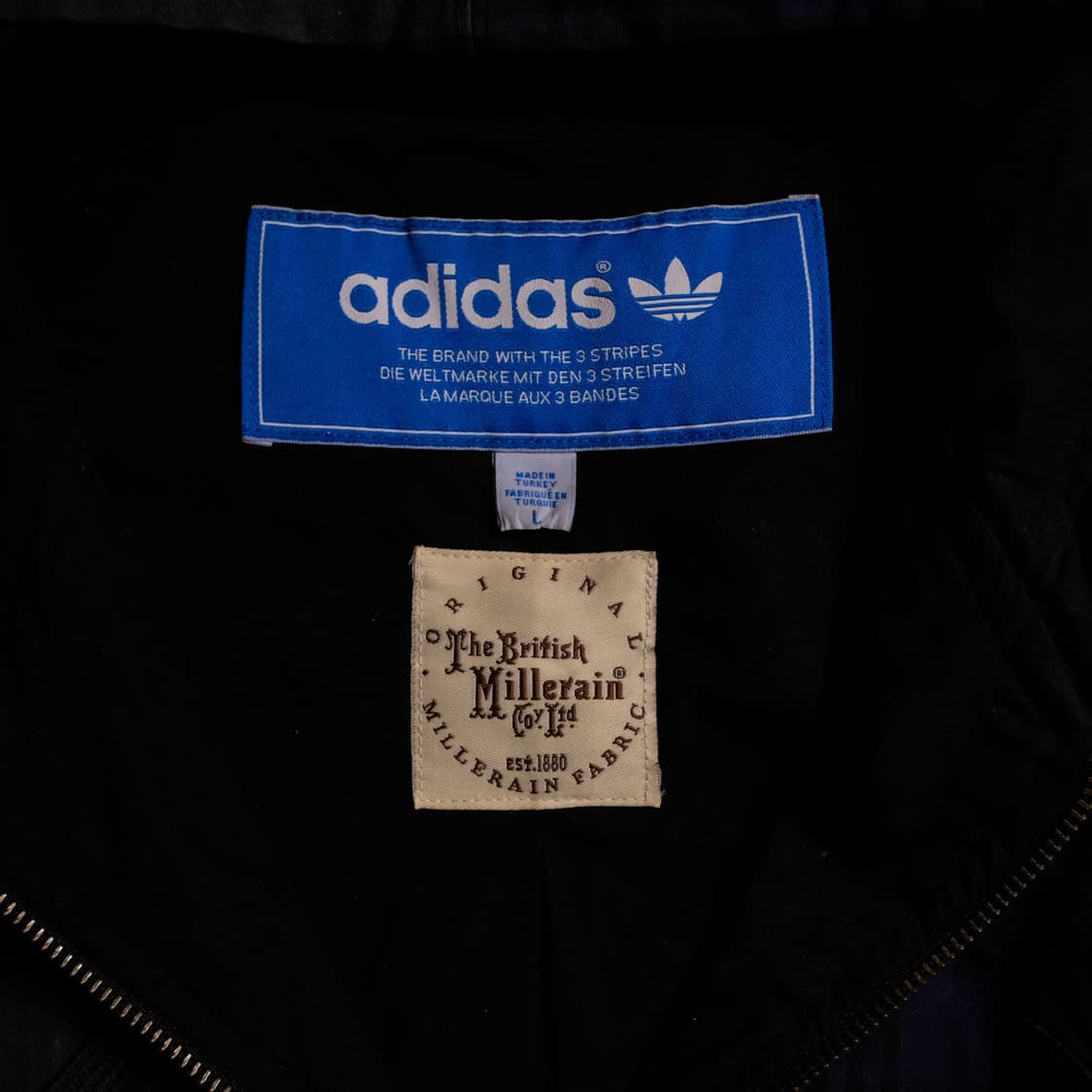 아디다스 X British Millerain 왁스 자켓 상품이미지7