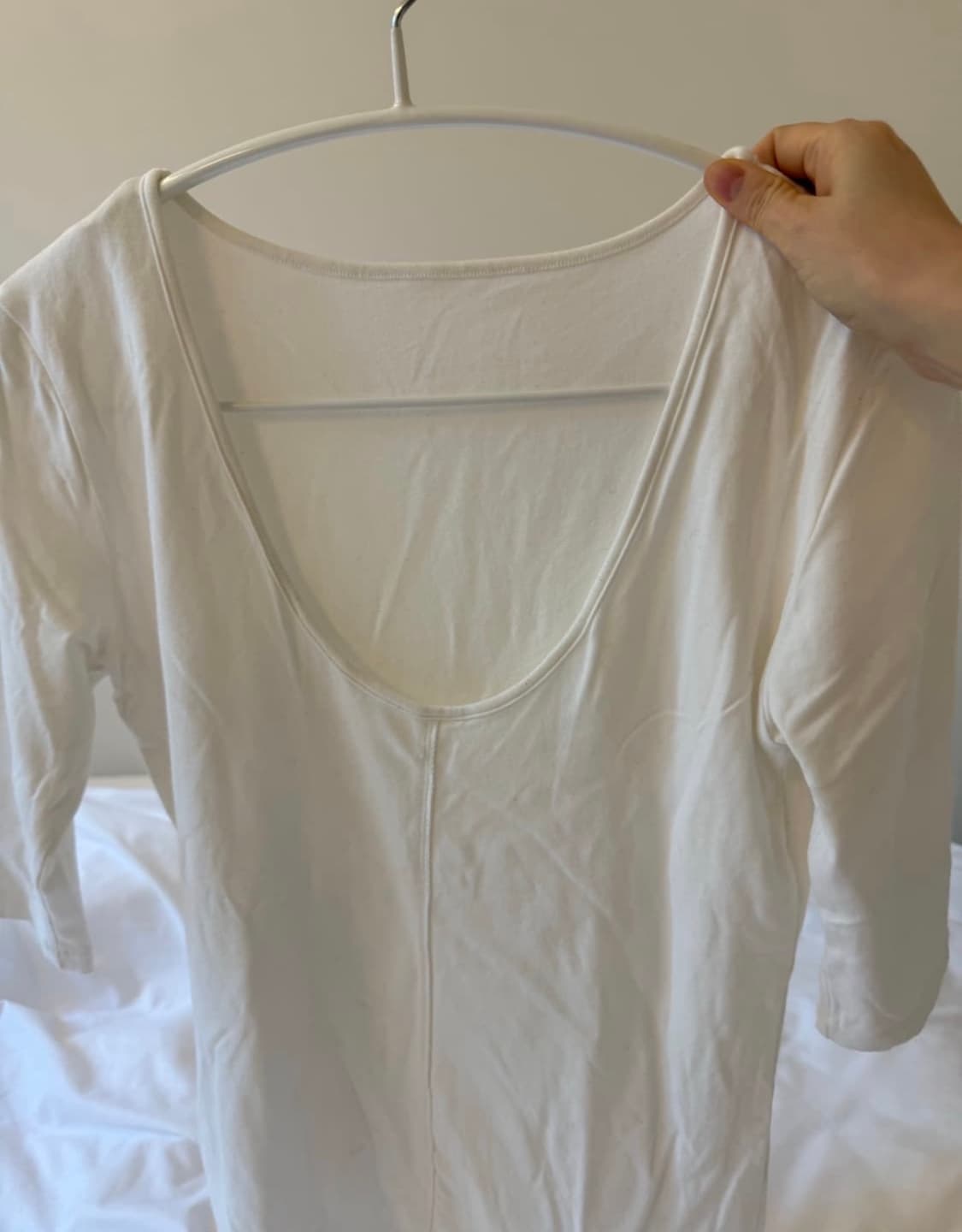CLEMENT JERSEY TOP (white) 상품이미지3