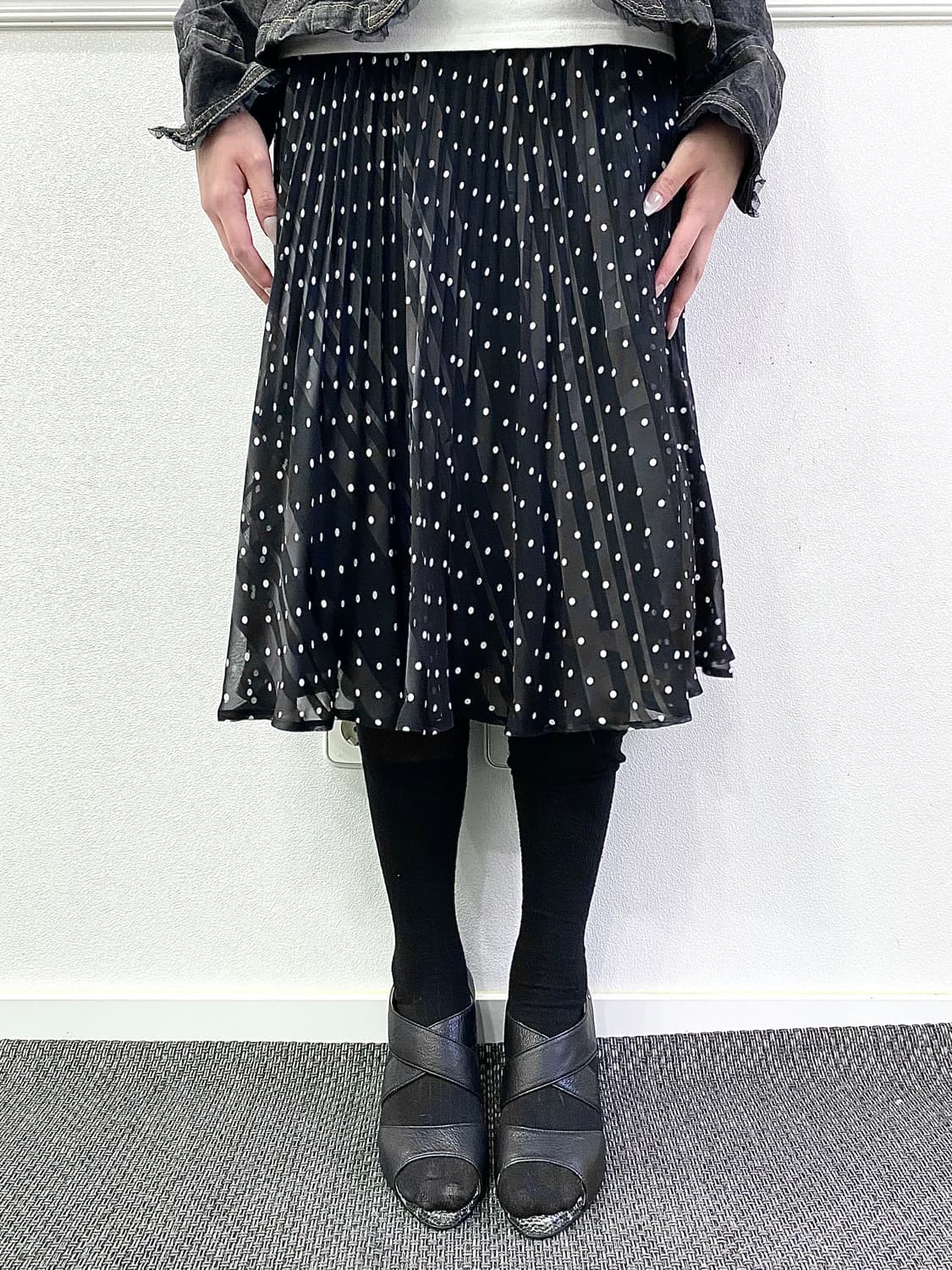 2000s Mood Dot Pattern Skirts 상품이미지1
