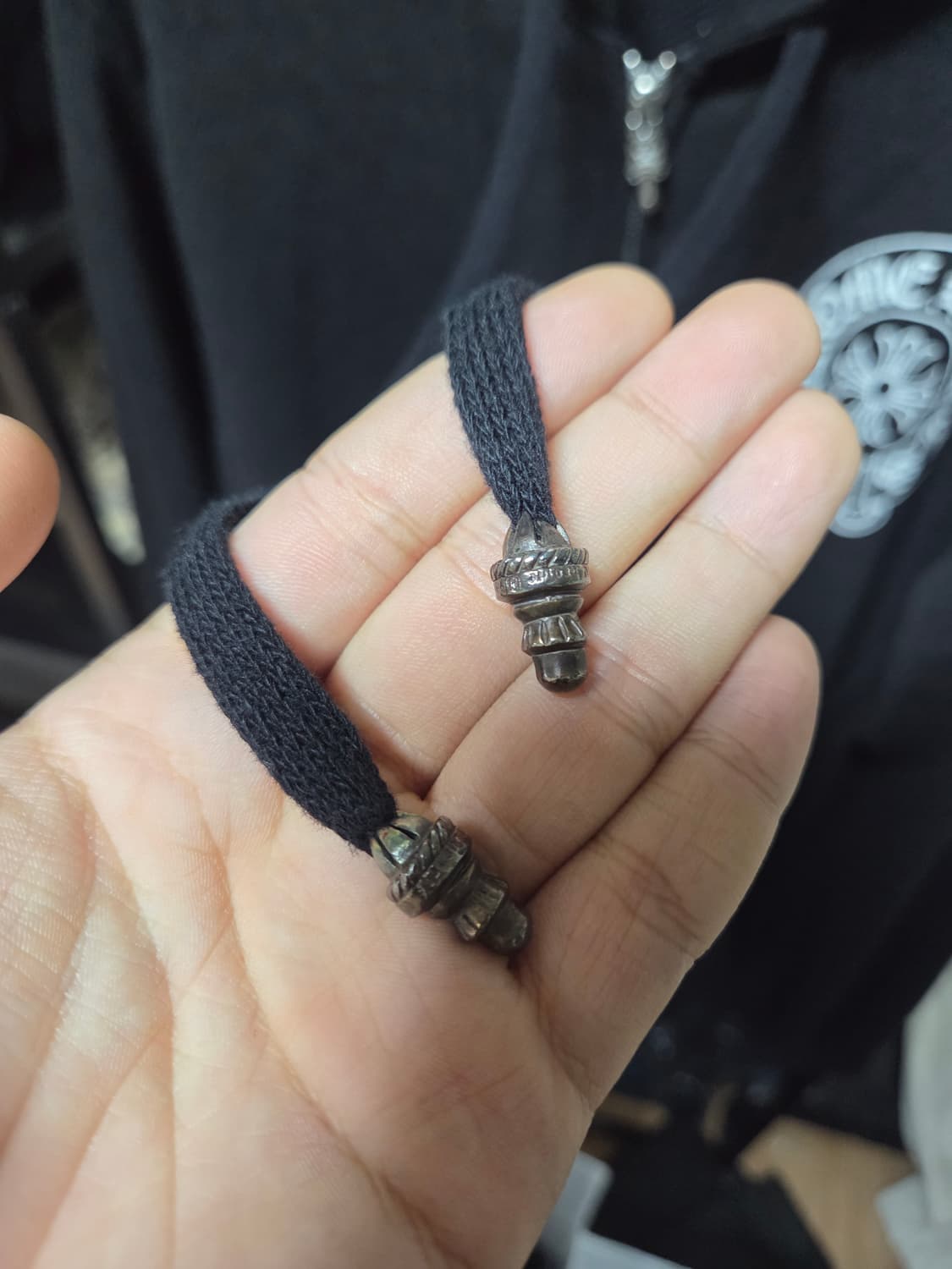 L) 크롬하츠 홀스슈 후드집업  상품이미지5