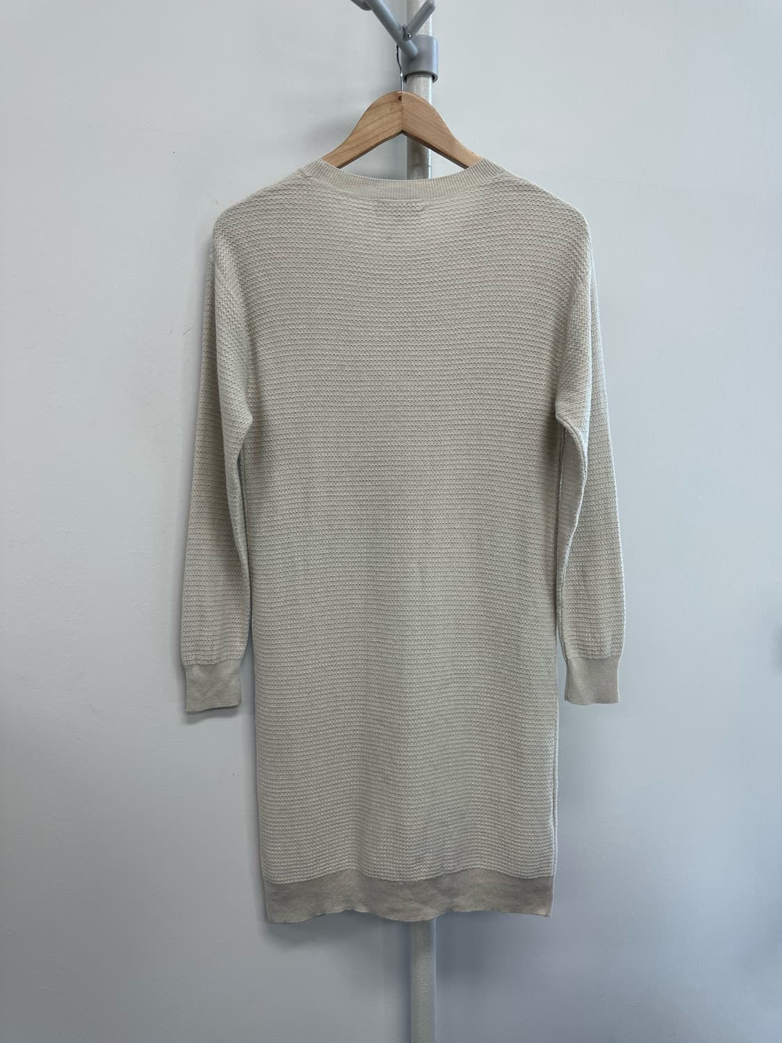 아페쎄 실크울 캐시미어 와플 니트 원피스 상품이미지6