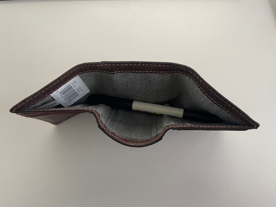 빈티지 리바이스 레더 트리플 폴드 지갑 상품이미지5