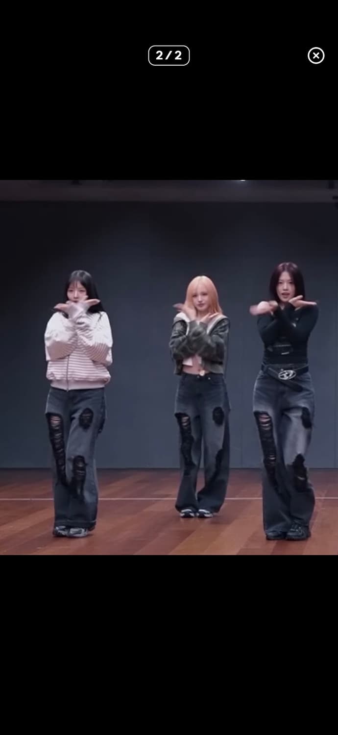 트리밍버드 스크래치 데미니데님 1사이즈 상품이미지2