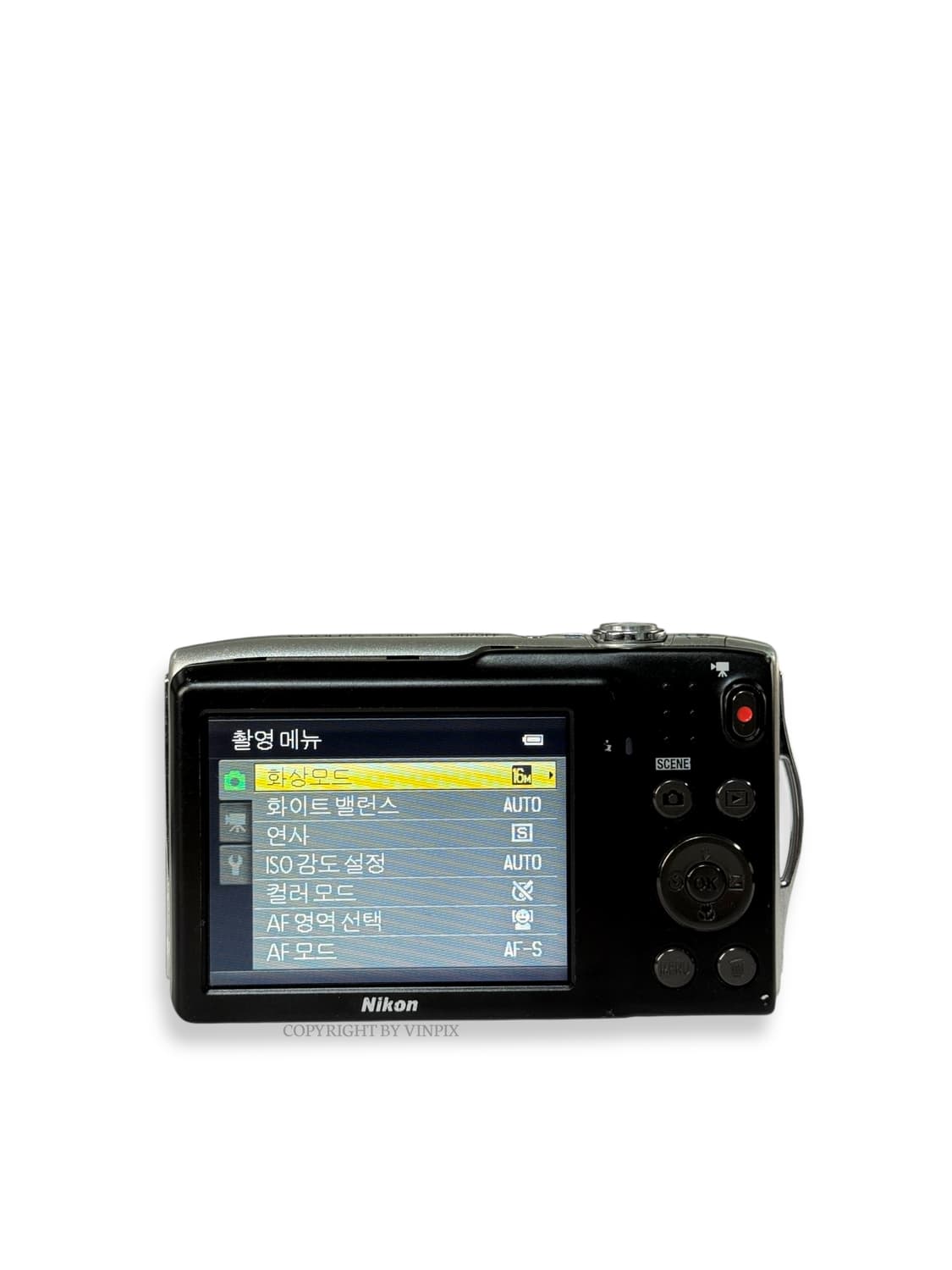 |소프트포커스🩶| 니콘 쿨픽스 s3300 빈티지 디지털 카메라 디카 상품이미지8