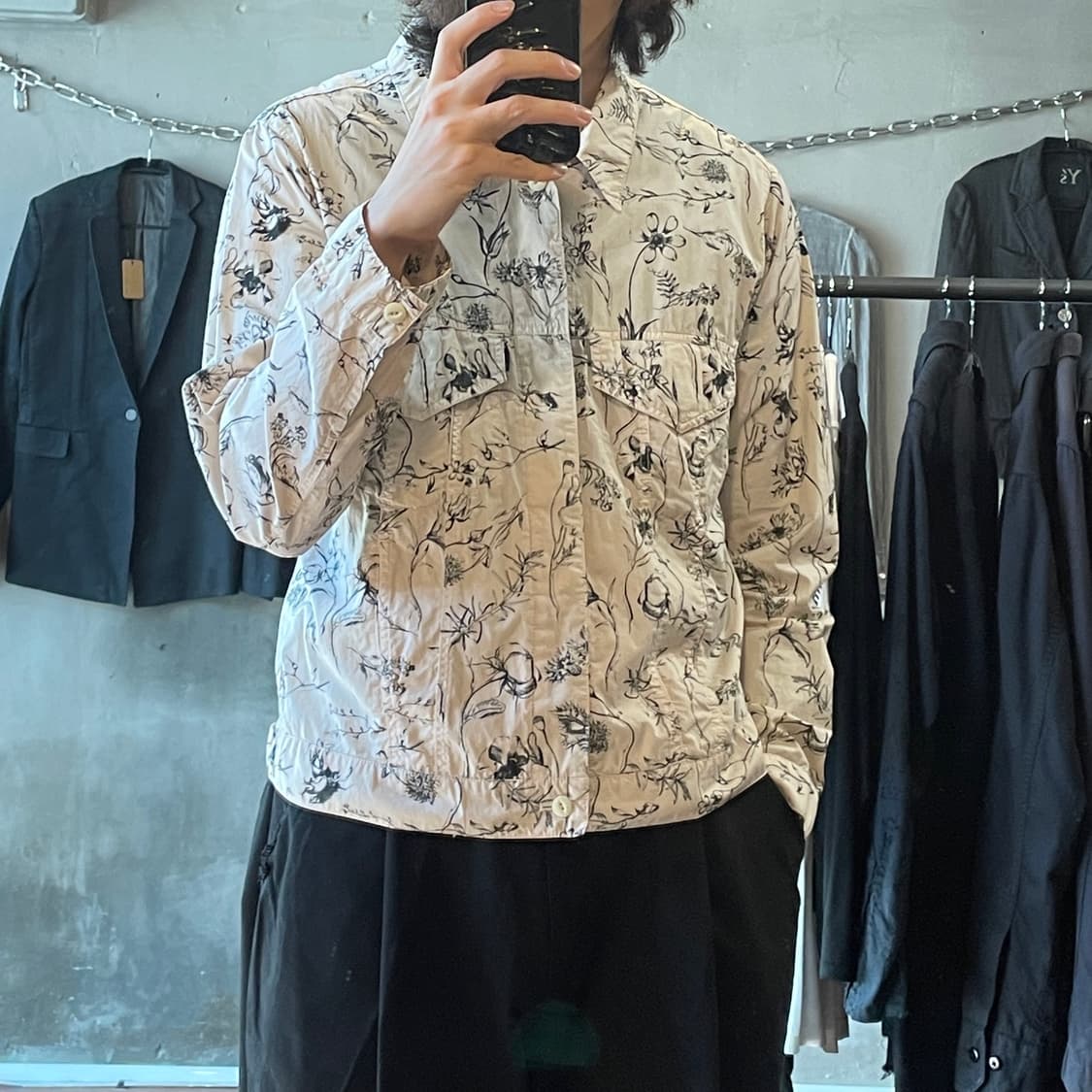 90s 라드 뮤지션 셔츠 자켓 상품이미지2