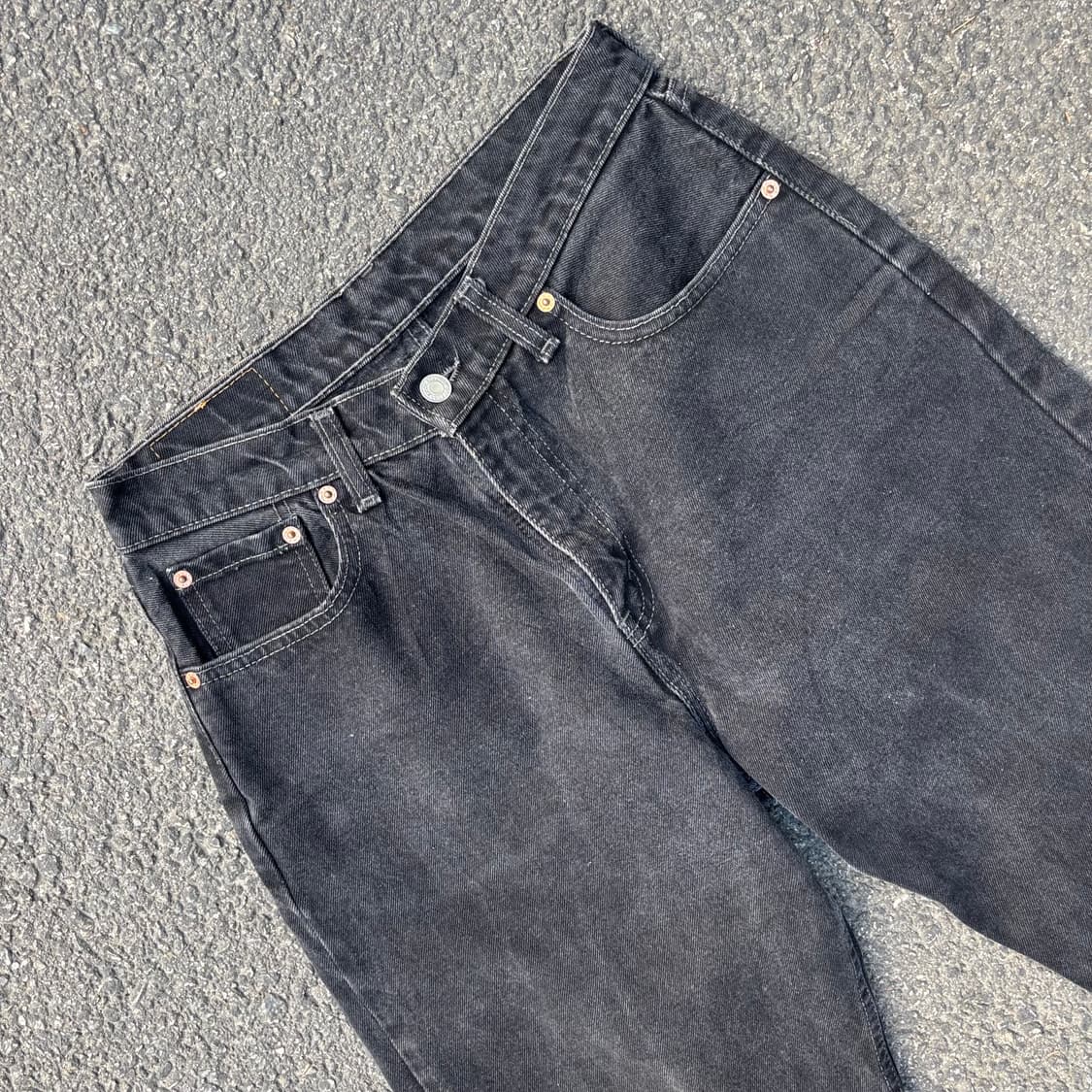 90~00년대 리바이스 560 흑청 상품이미지5