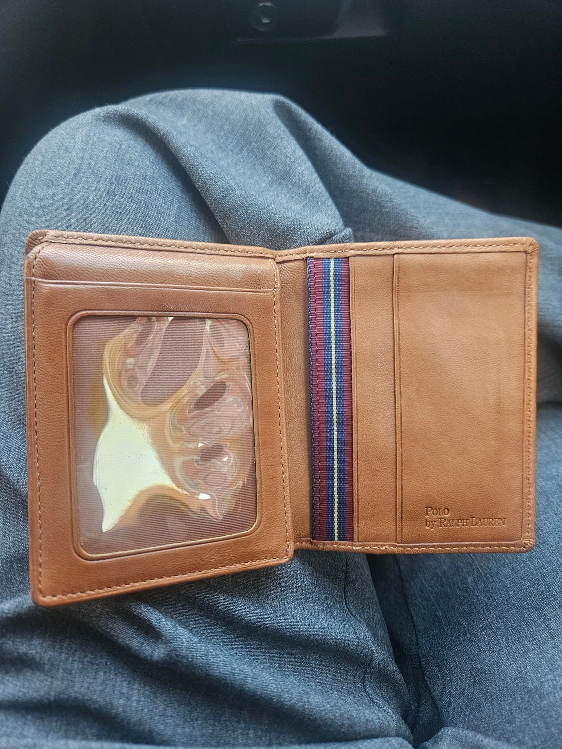폴로 랄프로렌  양가죽 3단 지갑 상품이미지3