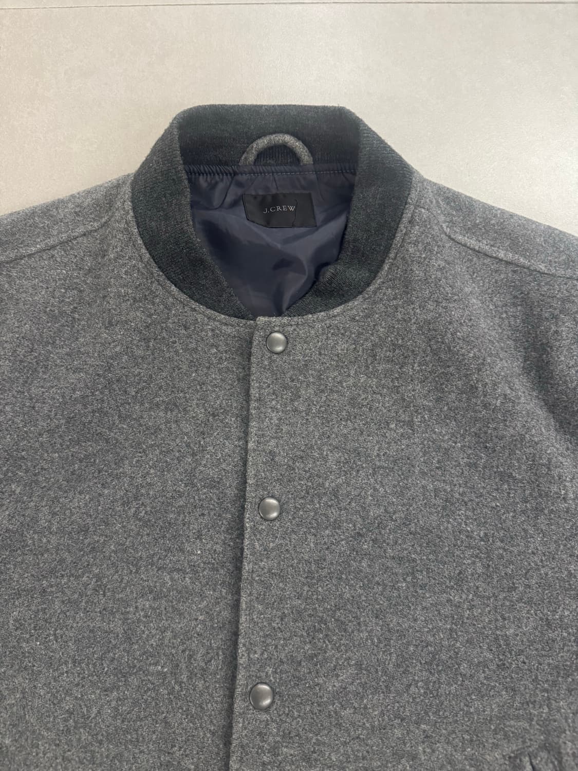 빈티지 J.CREW wool bomber 자켓 XL 상품이미지2