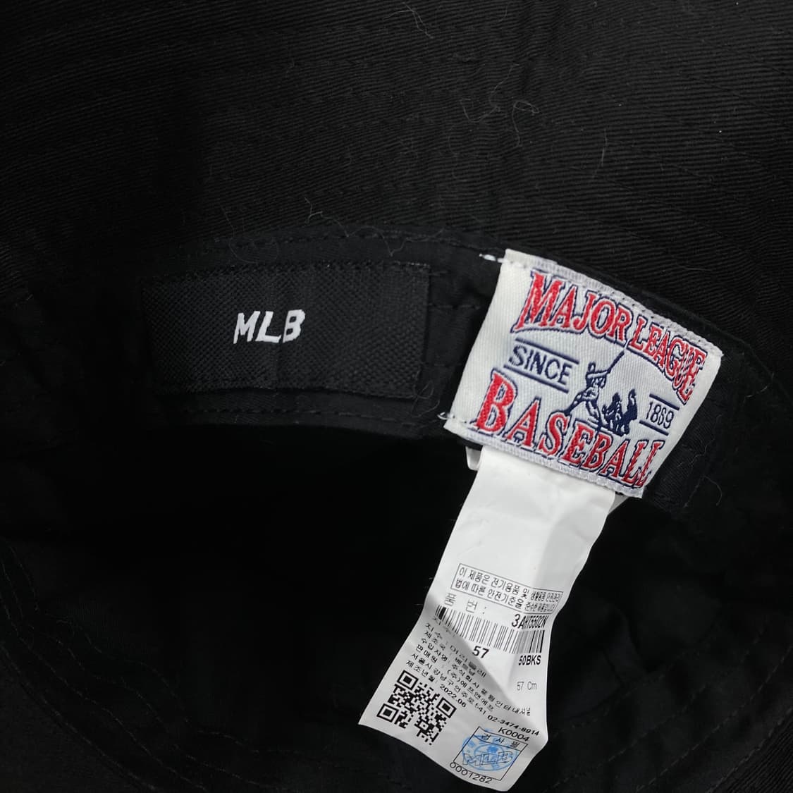 MLB 뉴욕양키스 로고 블랙 버킷햇 상품이미지3