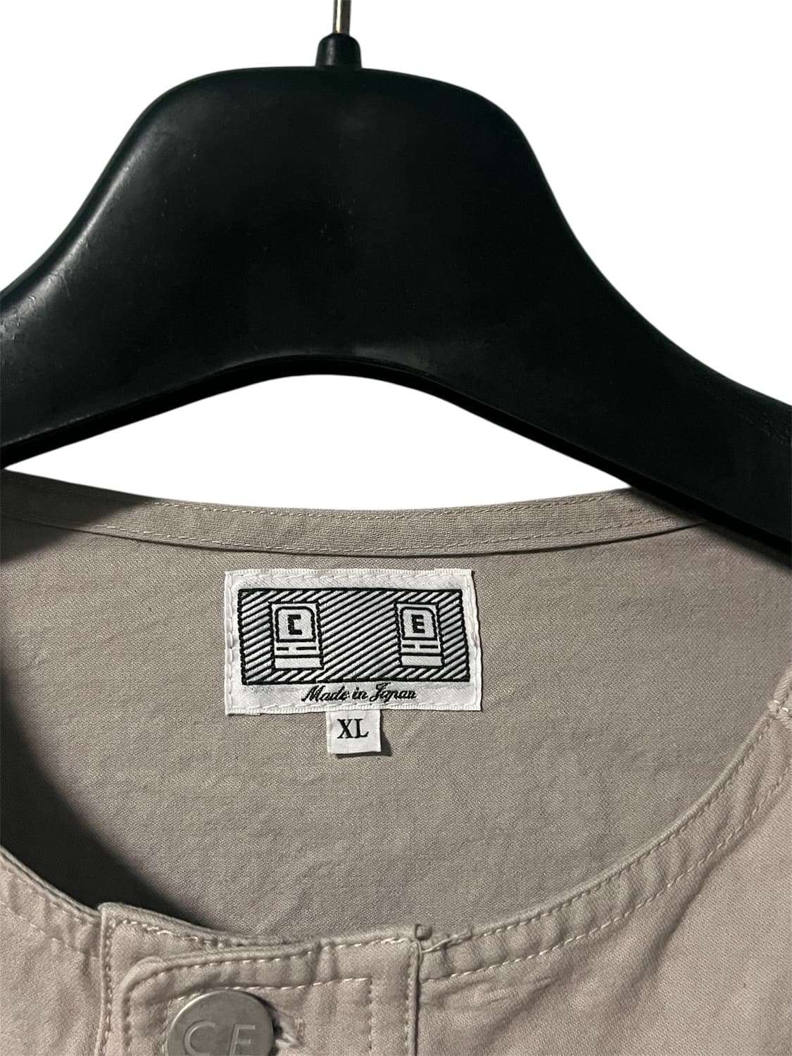 [XL] 카브엠트 카라리스 히든스냅 자켓 그레이 상품이미지4