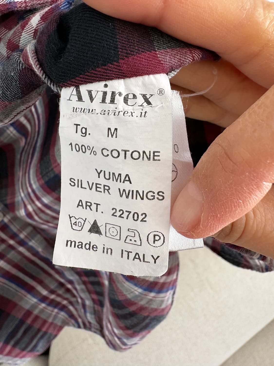 Avirex 아비렉스 체크 패치 셔츠 상품이미지8