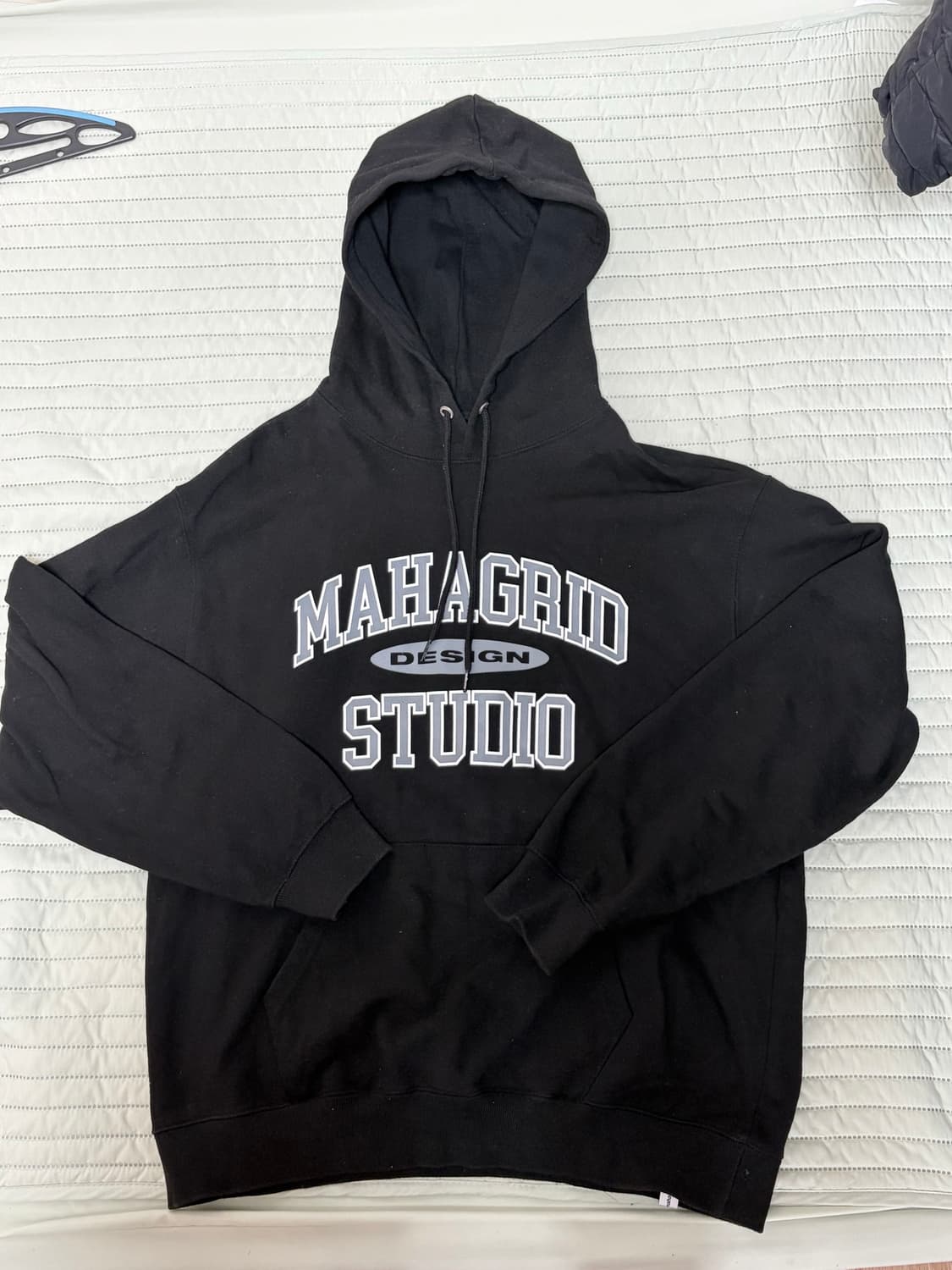 마하그리드 COLLEGE LOGO HOODIE 논기모 L 상품이미지1