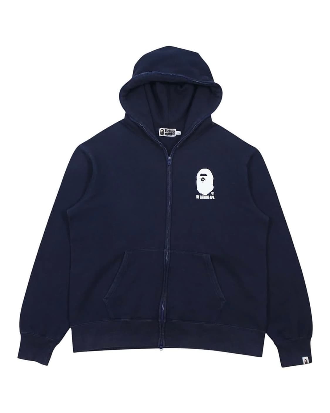 베이프 헤드 사루 로고 풀 집업 후디 상품이미지1