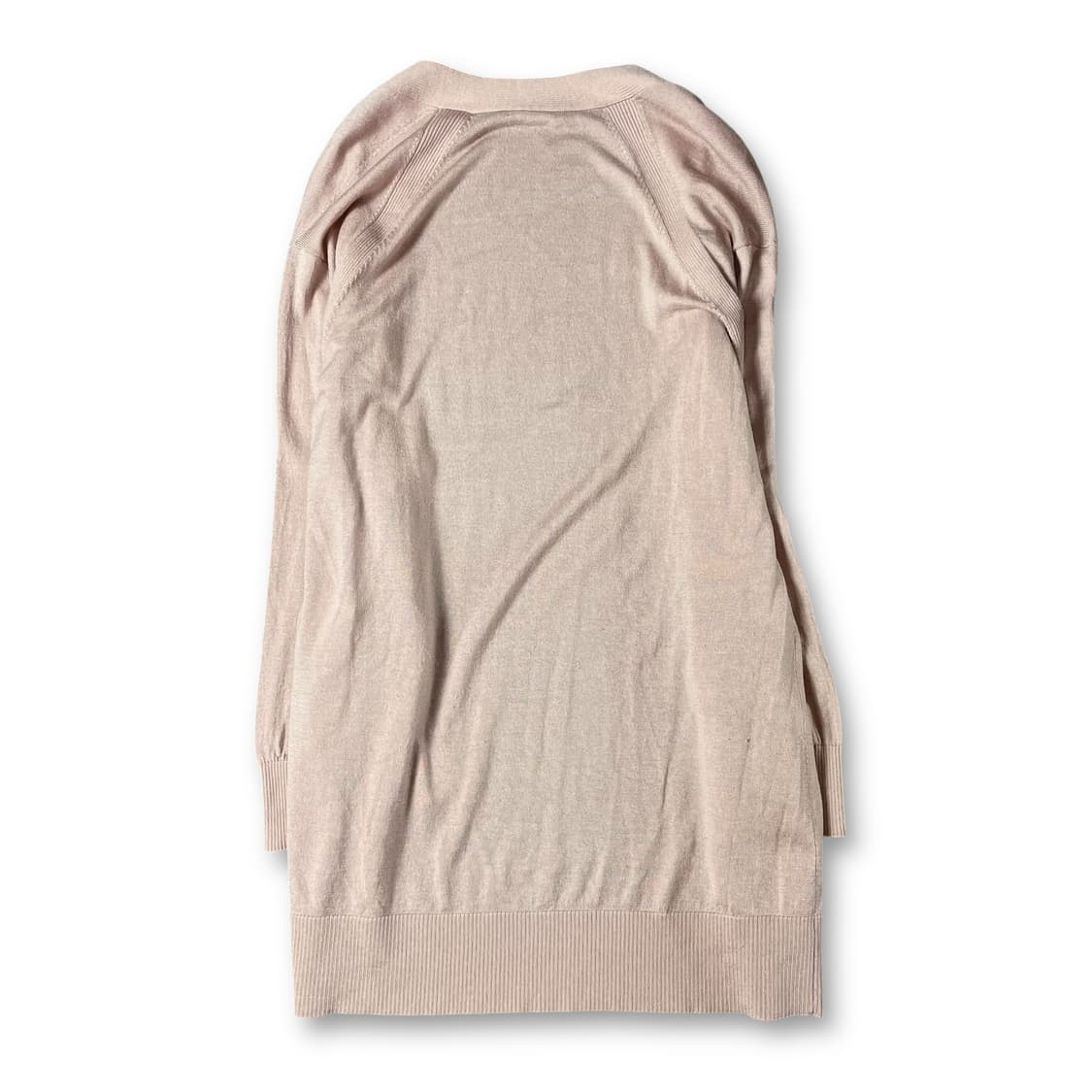 띠어리 연핑크 투포켓 니트 긴팔 가디건 상품이미지2