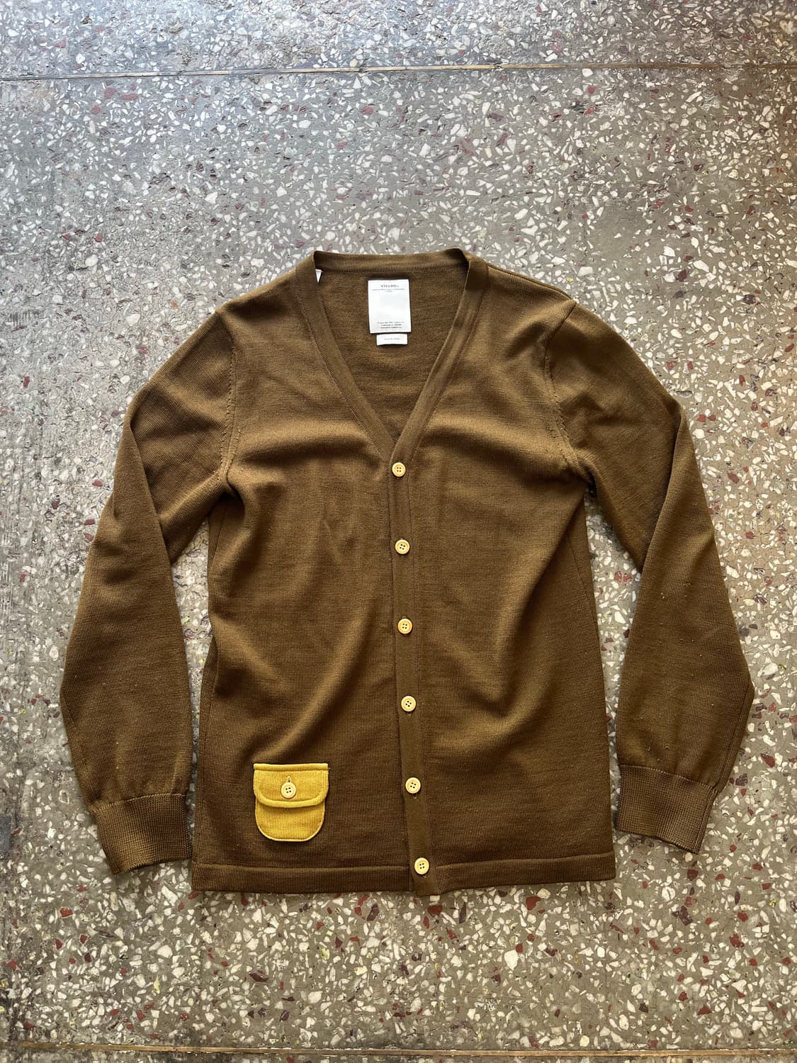 비즈빔 카키 가디건 상품이미지3