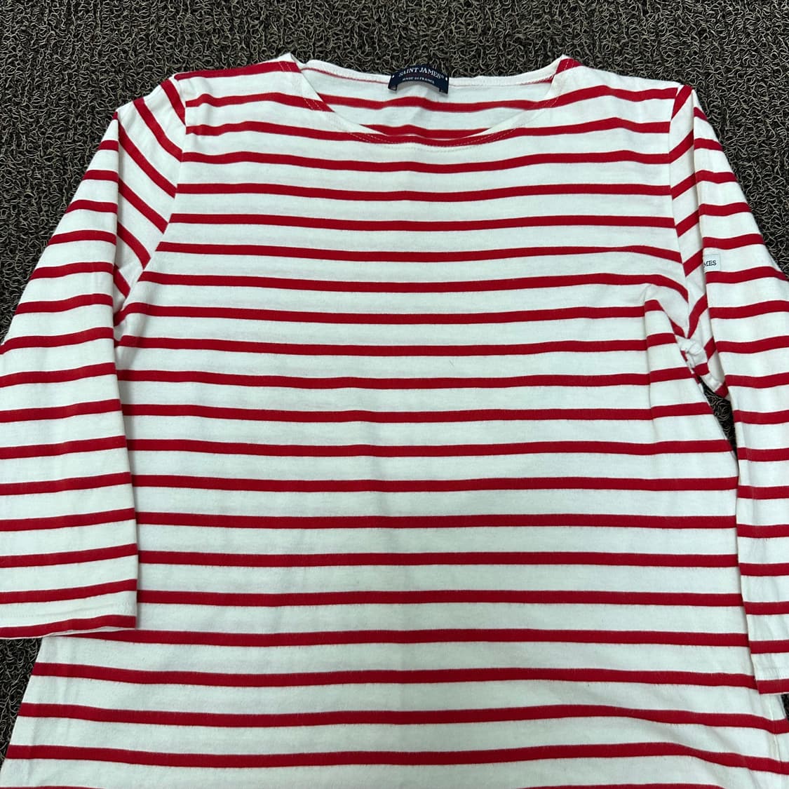 SAINT JAMES 세인트제임스 여성 스트라이프 긴팔티셔츠 SM 상품이미지2