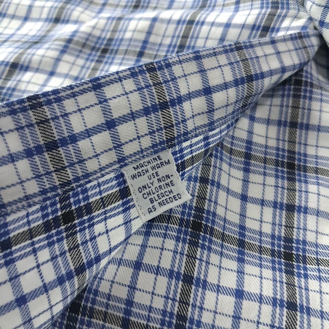 CK413 XL 폴로 90s 미국판 블레어 플래드 체크 셔츠 남방 상품이미지5