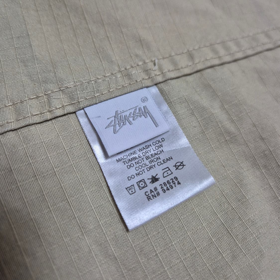 [희귀템🔥] 스투시 립탑 카모 야상 자켓 상품이미지6