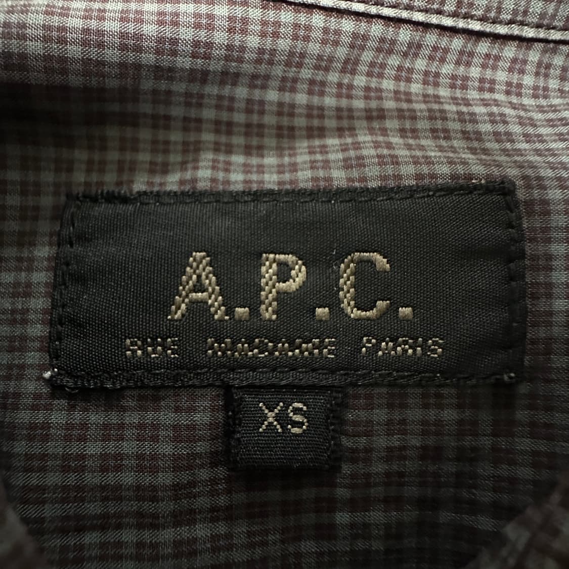 APC cotton shirt 상품이미지3