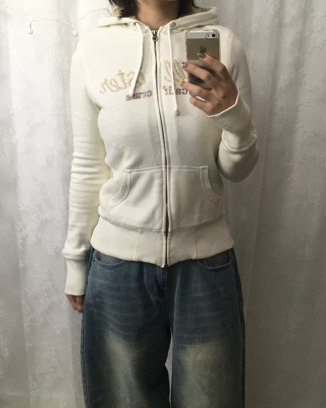 HOLLISTER SherpaLined Slim Hooded Zip-Up 상품이미지10