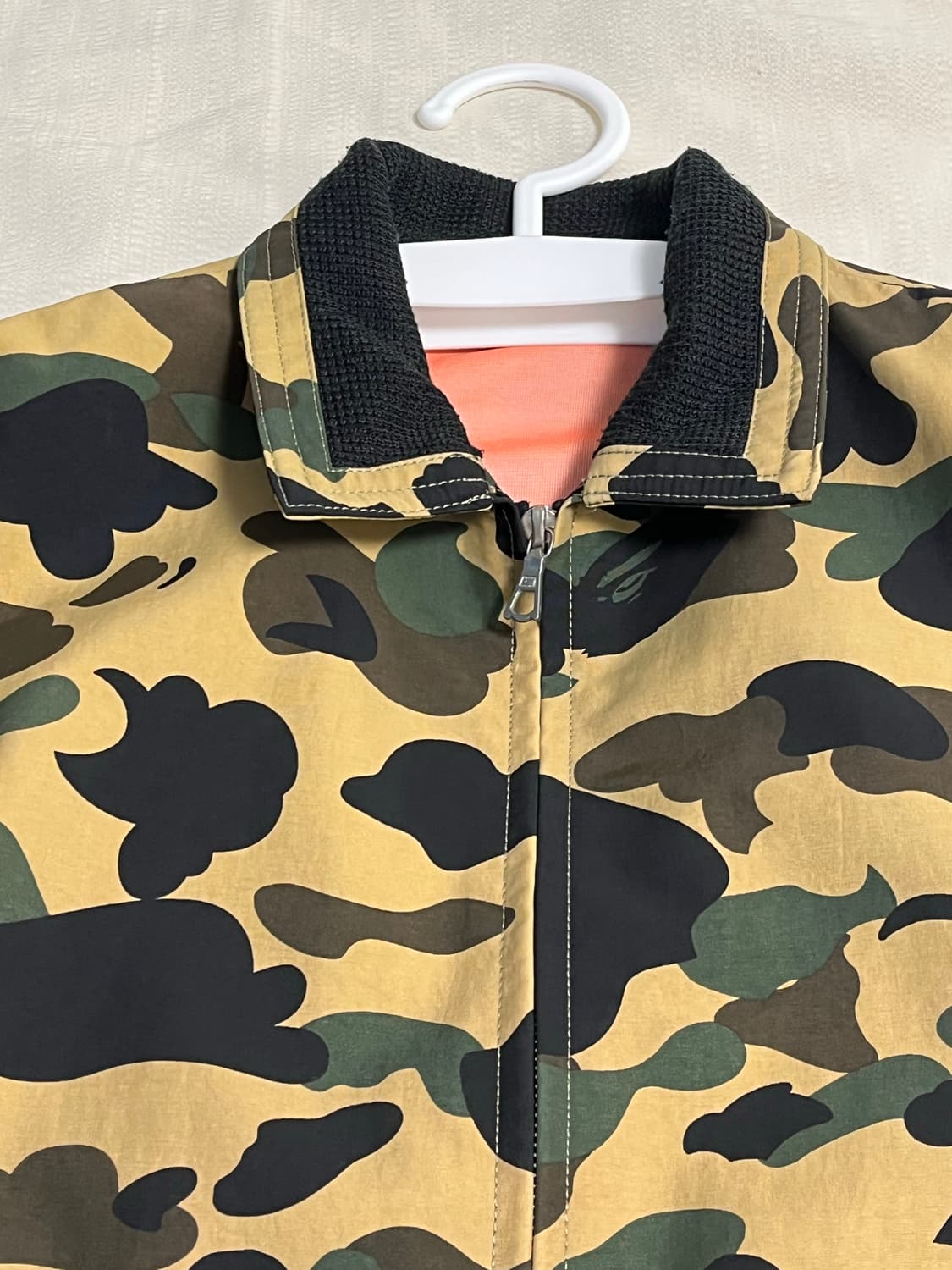Bape Camouflage Wind Stopper Two-way JK 상품이미지2