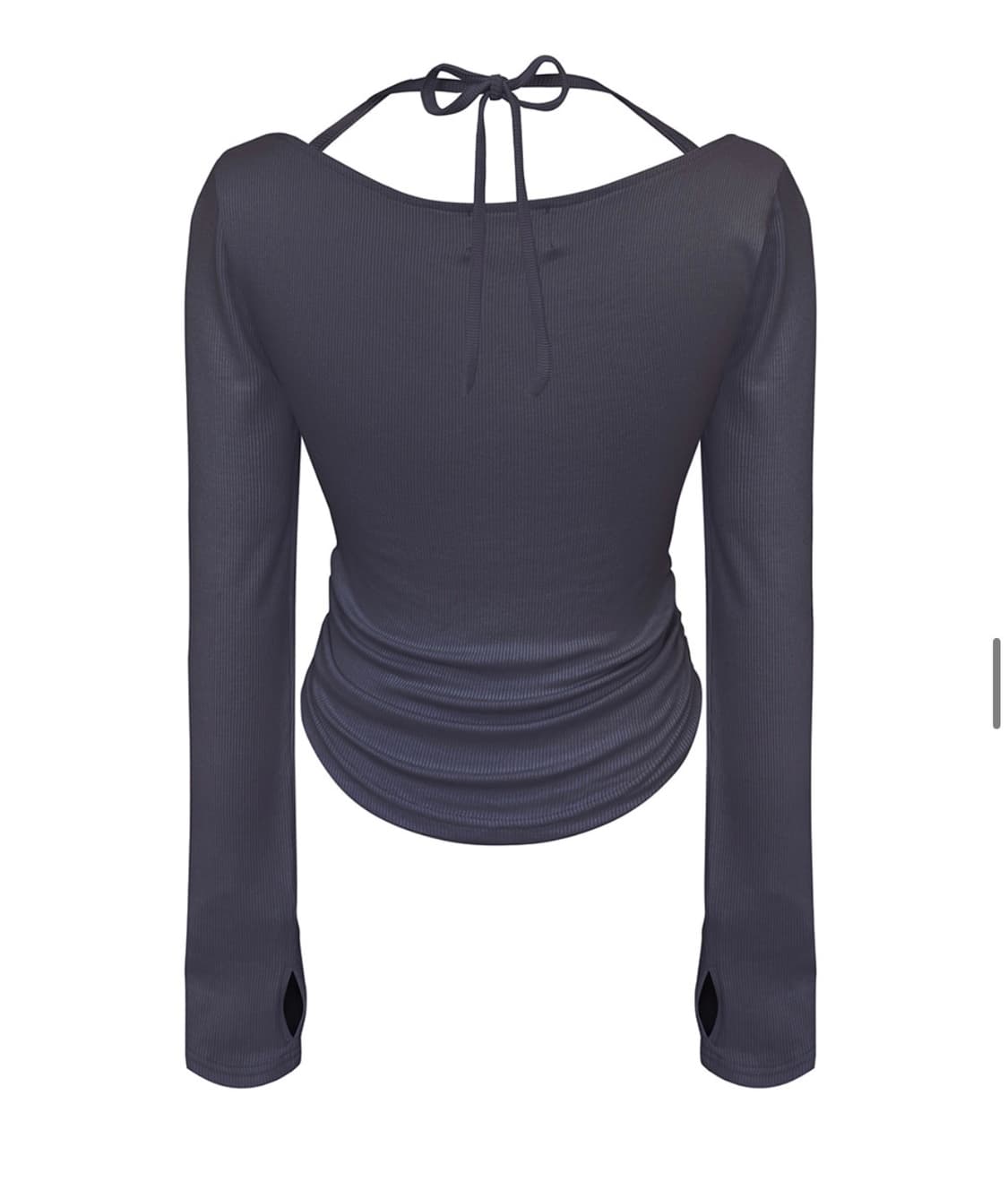 플리즈노팔로우 지젤탑 쿨차콜 상품이미지2